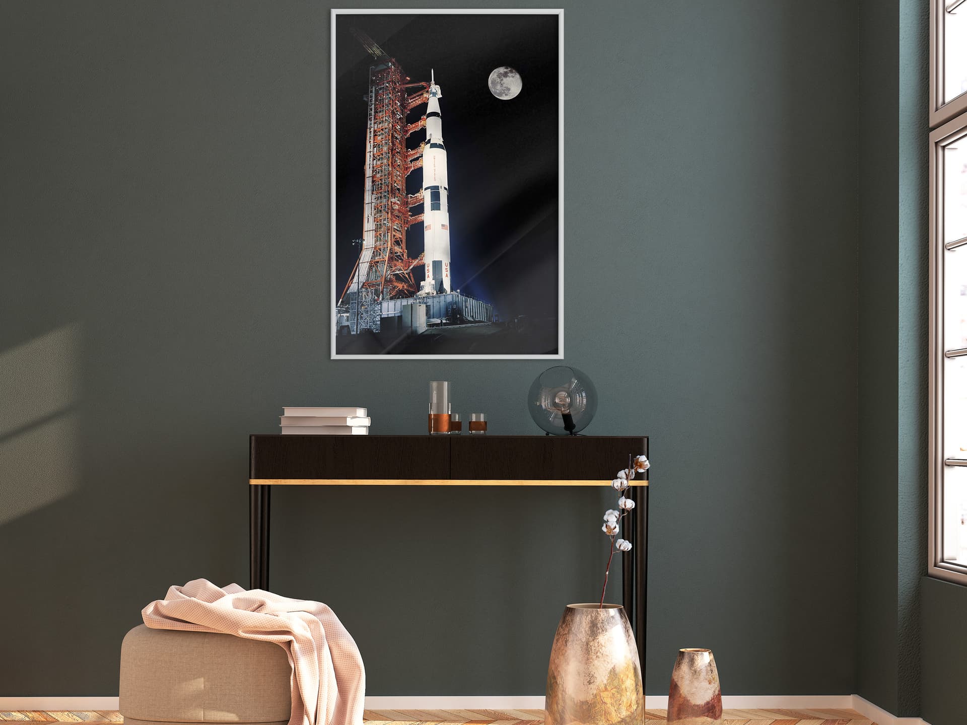 

Plakat - Kosmodrom (rozmiar 20x30, wykończenie Rama biała)