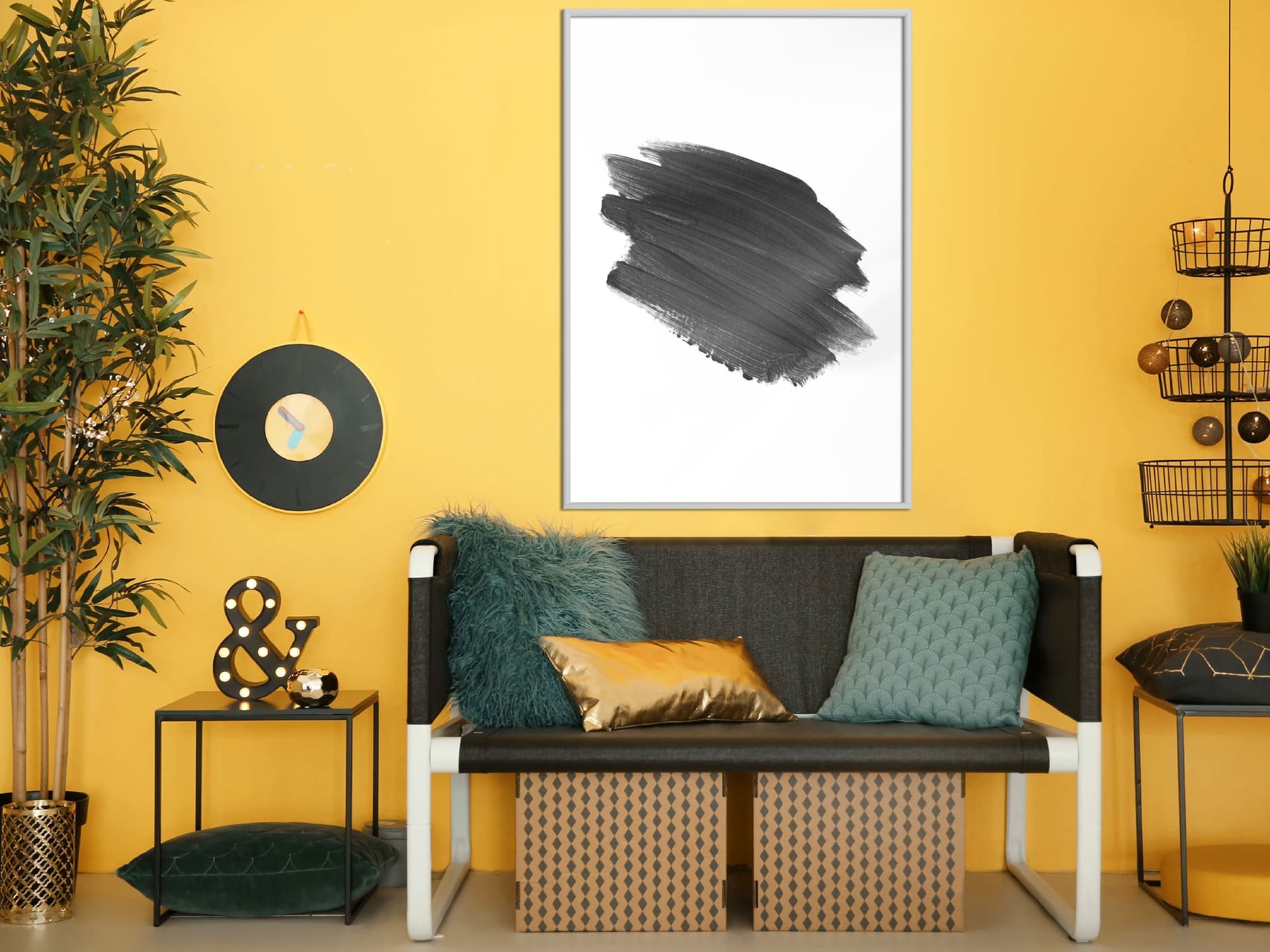 

Plakat - Test pędzla (rozmiar 20x30, wykończenie Rama biała)
