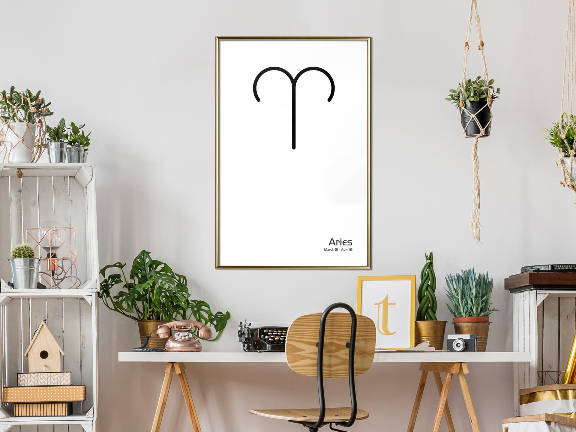 

Plakat - Zodiak: Baran II (rozmiar 20x30, wykończenie Rama złota)