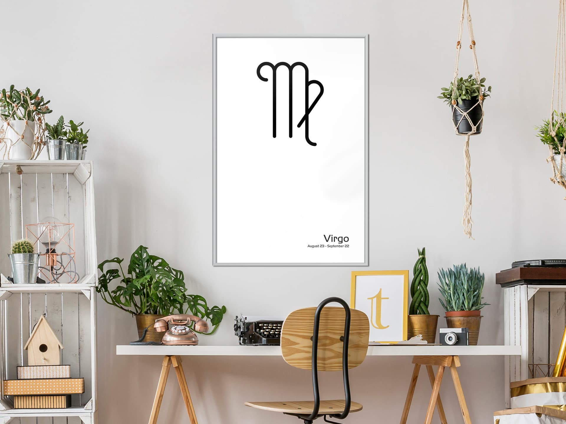 

Plakat - Zodiak: Panna II (rozmiar 40x60, wykończenie Rama biała)
