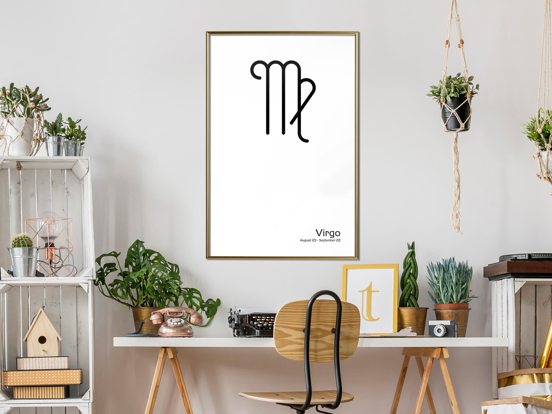 

Plakat - Zodiak: Panna II (rozmiar 40x60, wykończenie Rama złota)