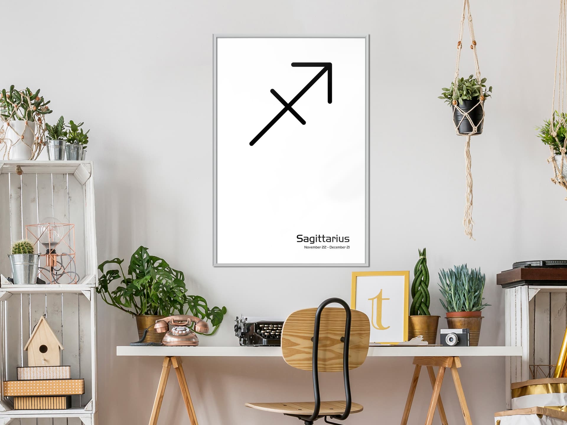 

Plakat - Zodiak: Strzelec II (rozmiar 30x45, wykończenie Rama biała)