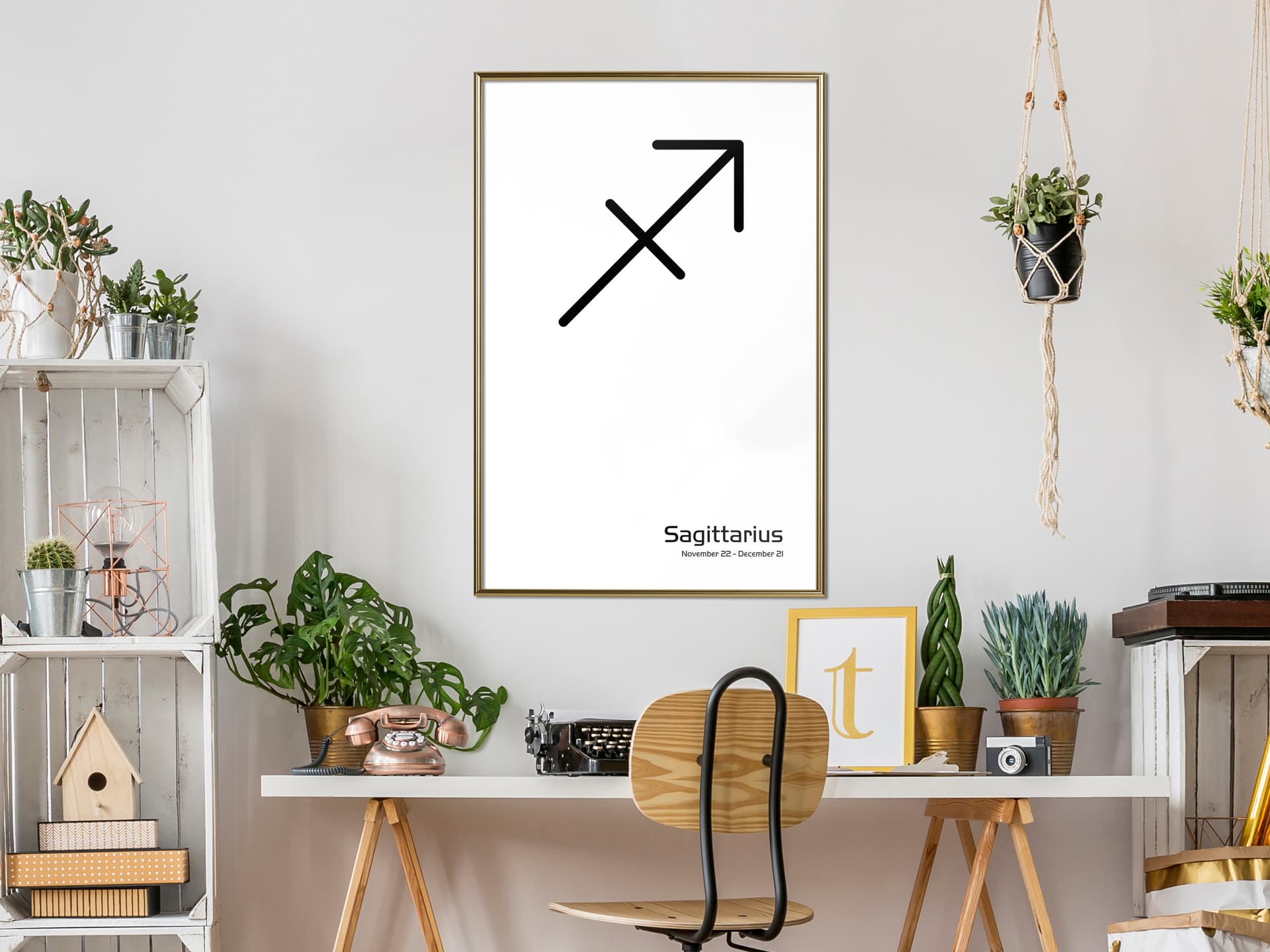 

Plakat - Zodiak: Strzelec II (rozmiar 40x60, wykończenie Rama złota)