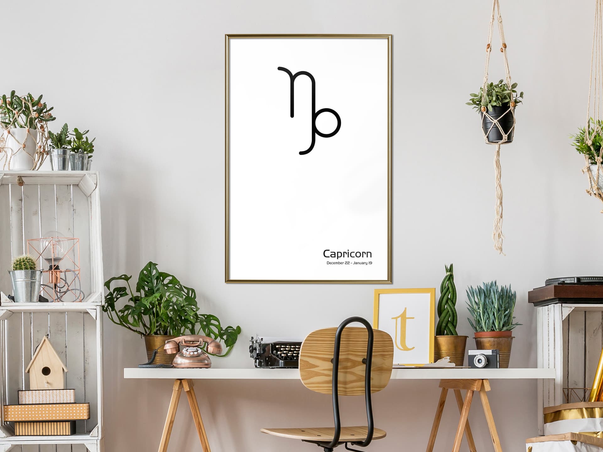 

Plakat - Zodiak: Koziorożec II (rozmiar 40x60, wykończenie Rama złota)
