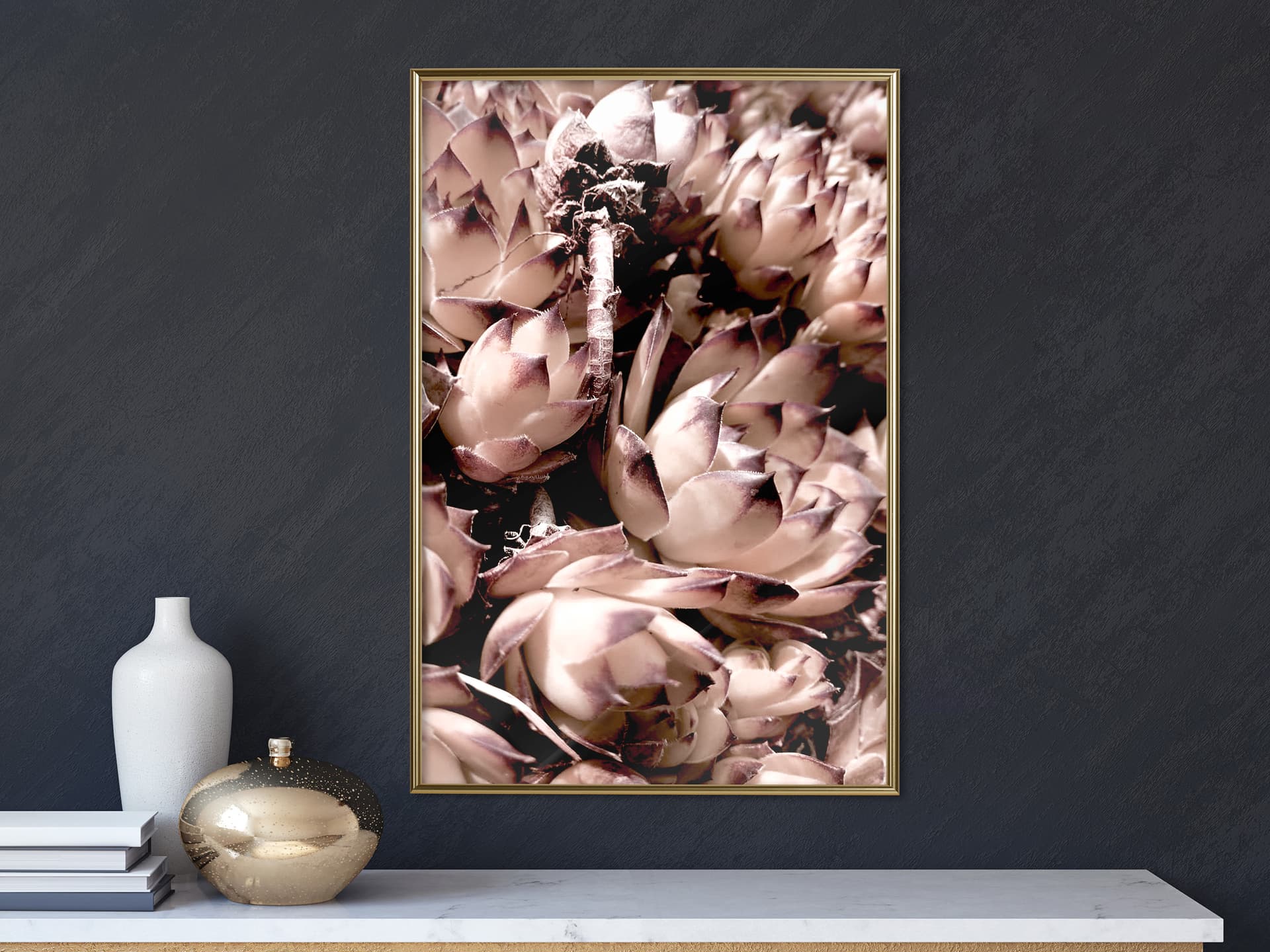 

Plakat - Jesienne kwiaty (rozmiar 30x45, wykończenie Rama złota)