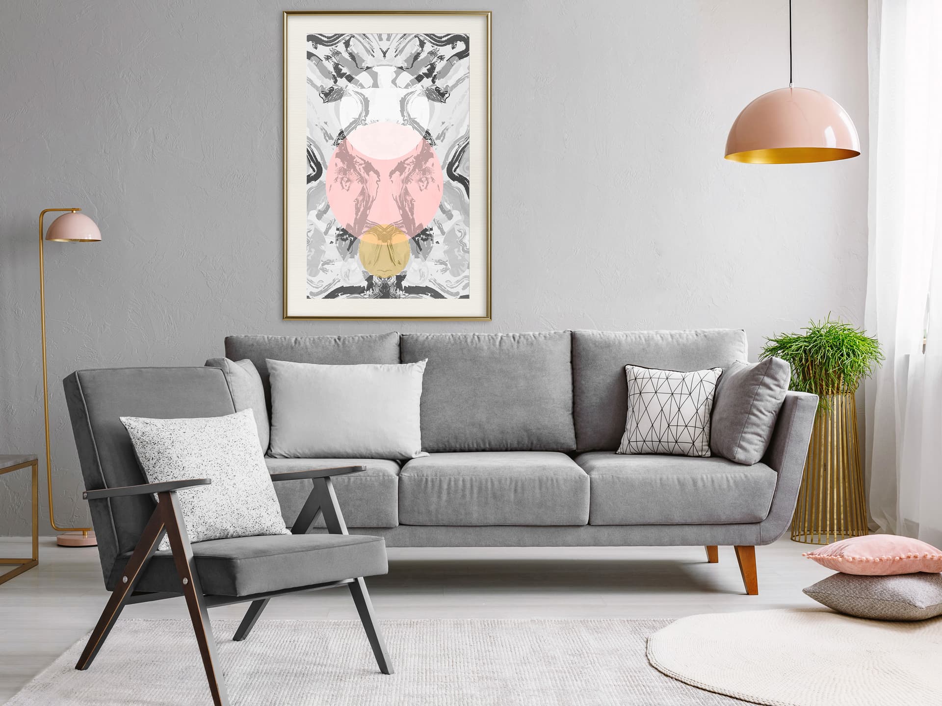 

Plakat - Wschód trzech słońc (rozmiar 20x30, wykończenie Rama złota z passe-partout)