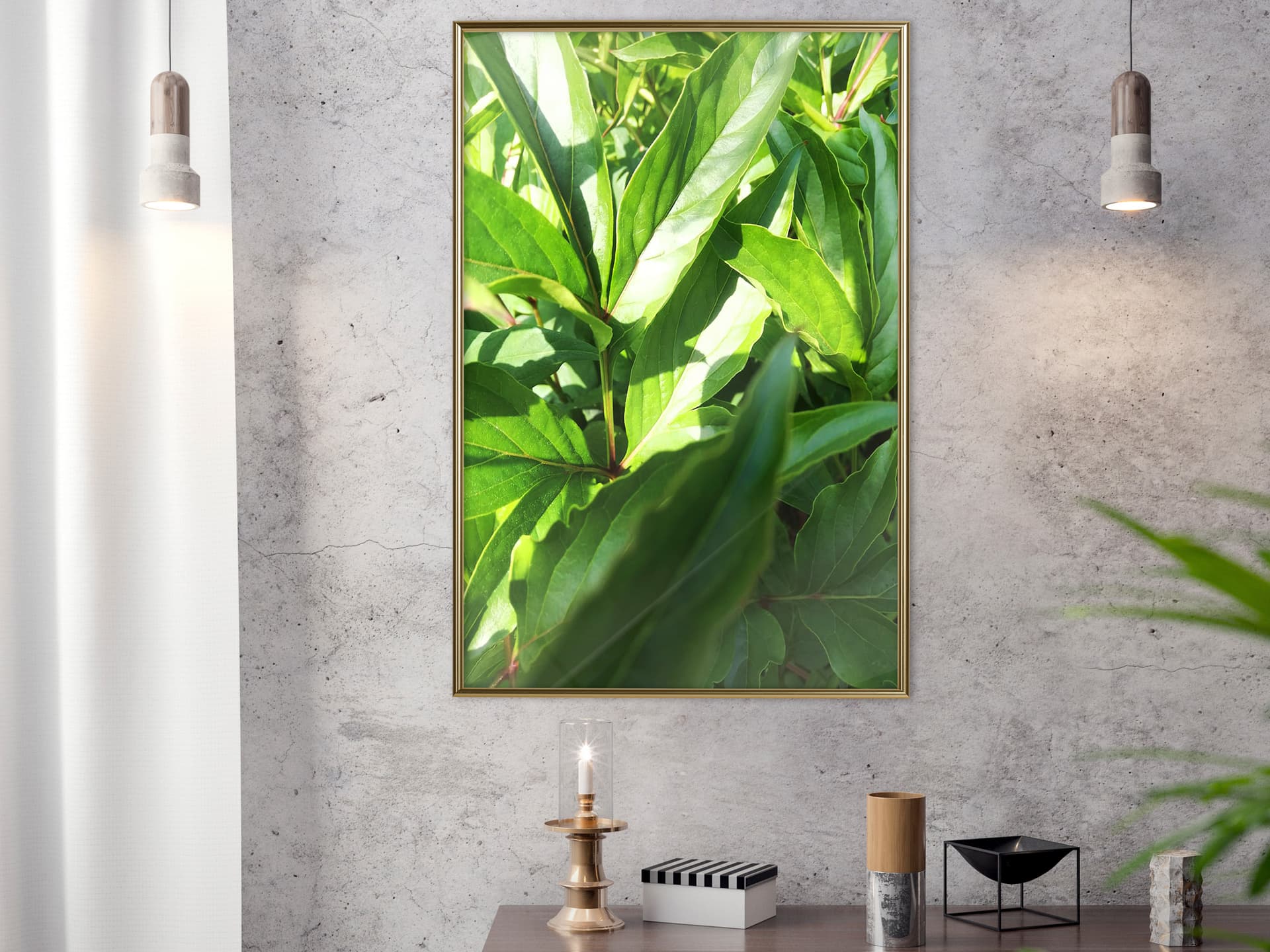 

Plakat - Gdzieś w ogródku (rozmiar 20x30, wykończenie Rama złota)