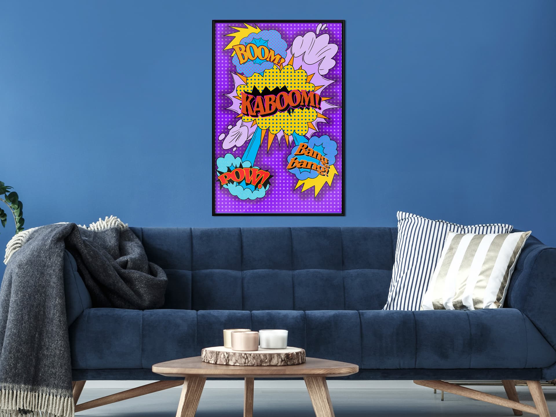 

Plakat - Kaboom! Boom! Pow! (rozmiar 20x30, wykończenie Rama czarna)