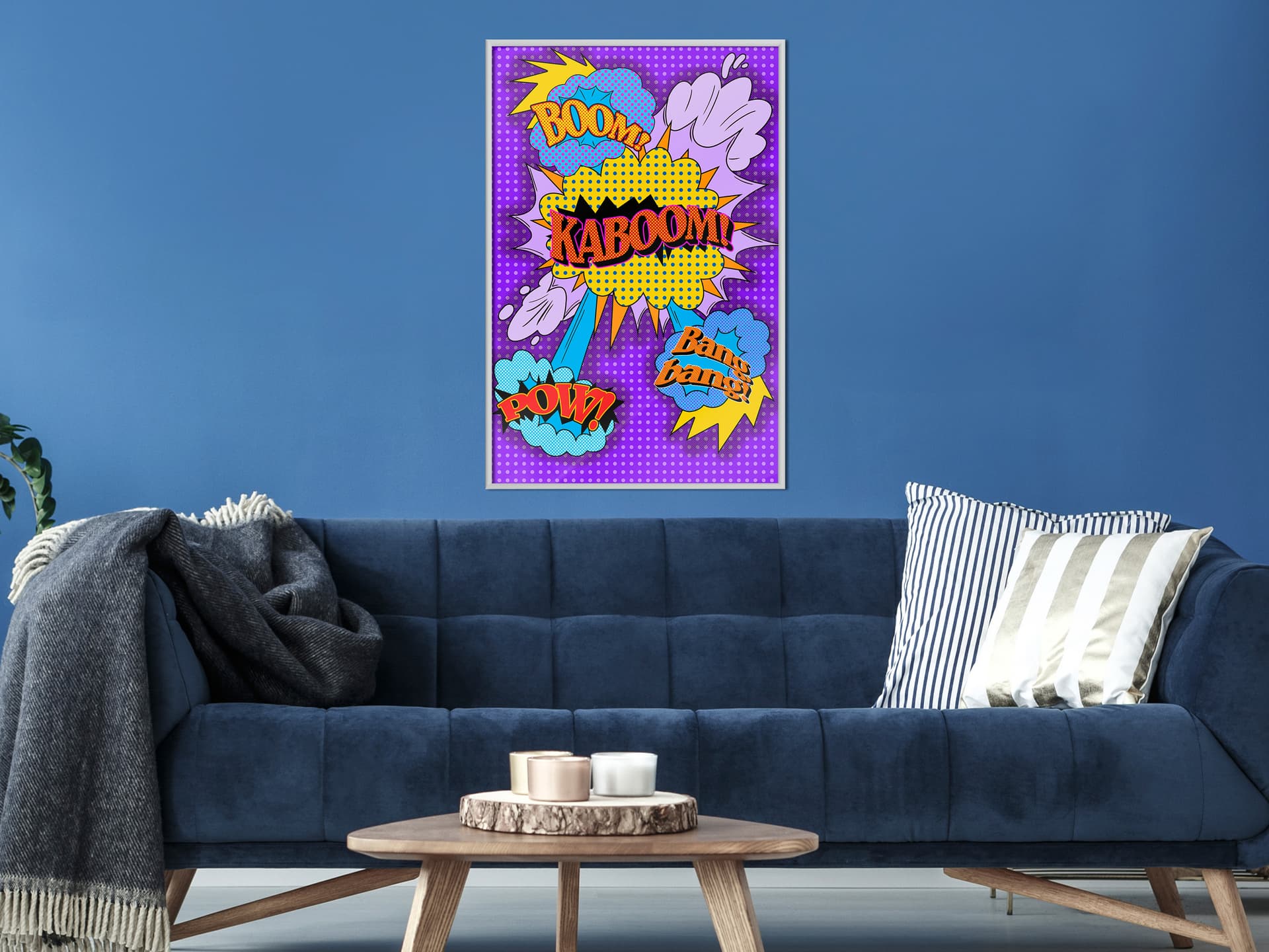 

Plakat - Kaboom! Boom! Pow! (rozmiar 20x30, wykończenie Rama biała)