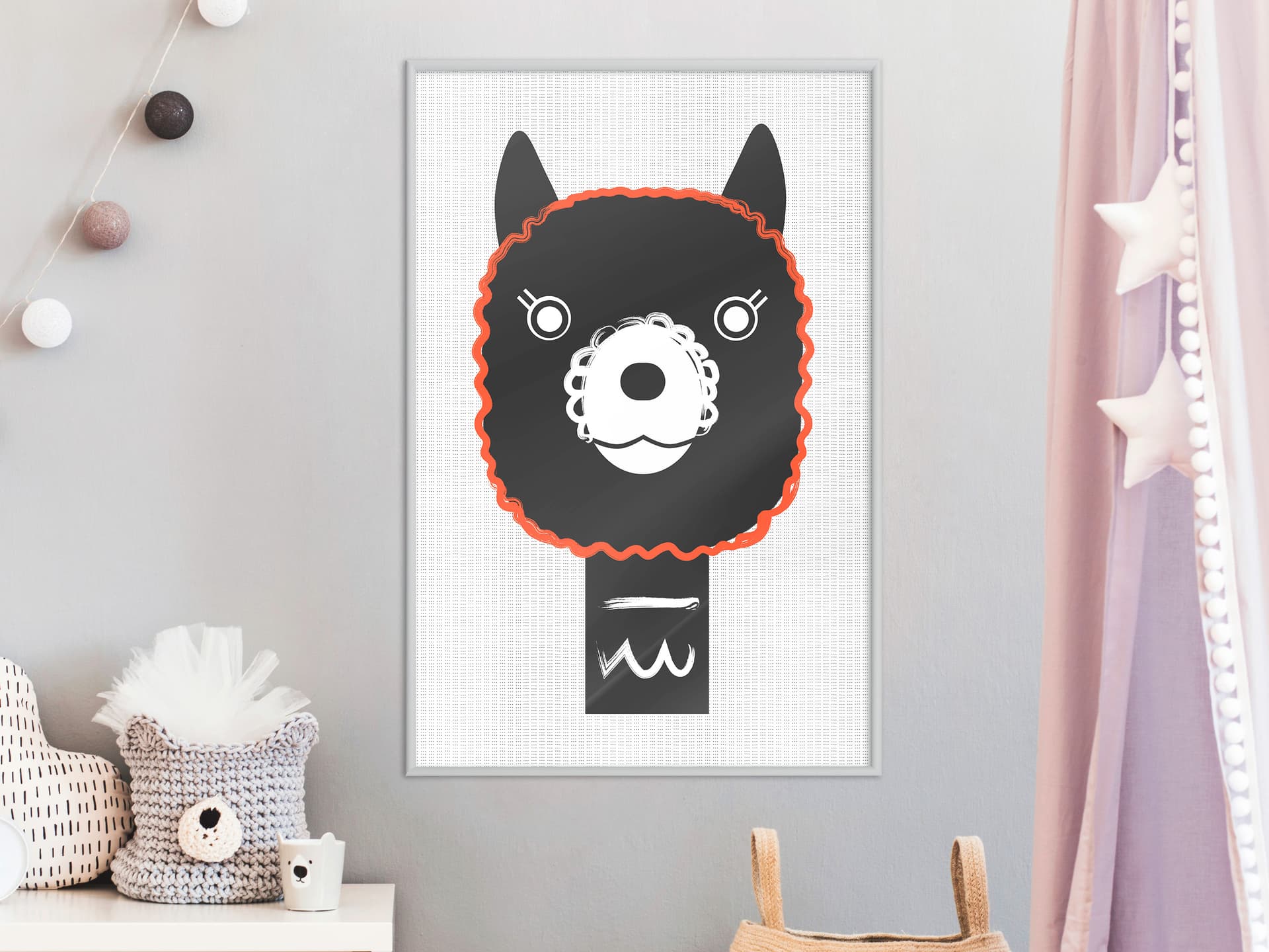 

Plakat - Uroczy uśmiech (rozmiar 30x45, wykończenie Rama biała)