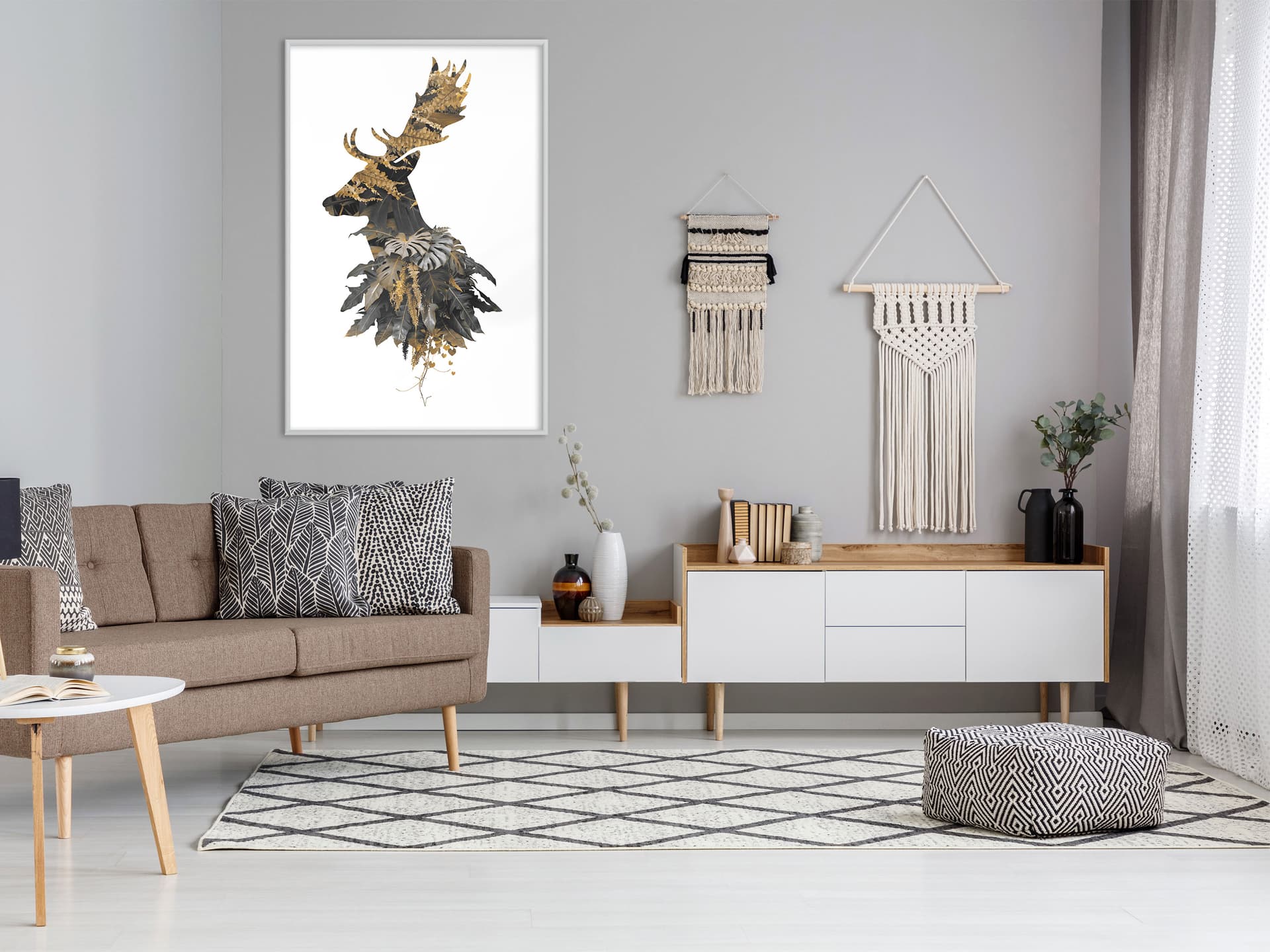 

Plakat - Król lasu (rozmiar 20x30, wykończenie Rama biała)