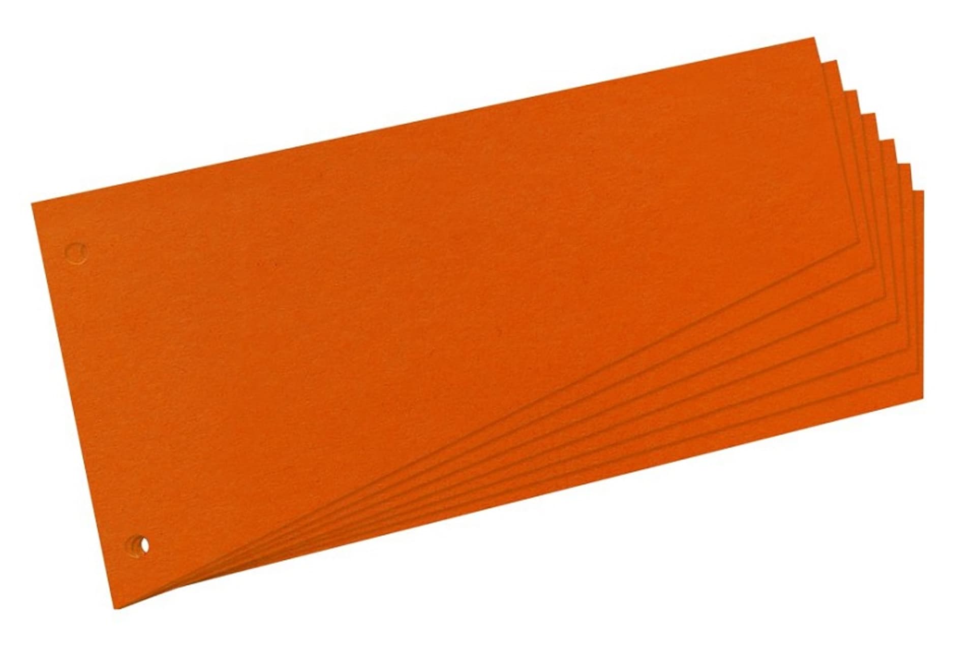 

PRZEKŁADKI 1/3 A4 KARTONOWE TRAPEZOWE (100) POMARAŃCZOWE, 100) pomarańczow