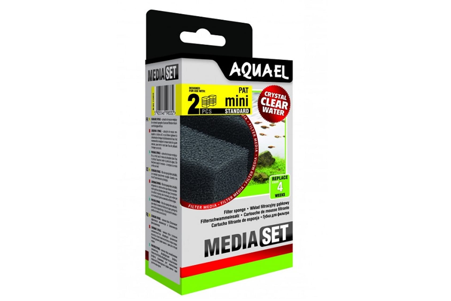 

AQUAEL wkład filtracyjny do pat mini 2szt 113915