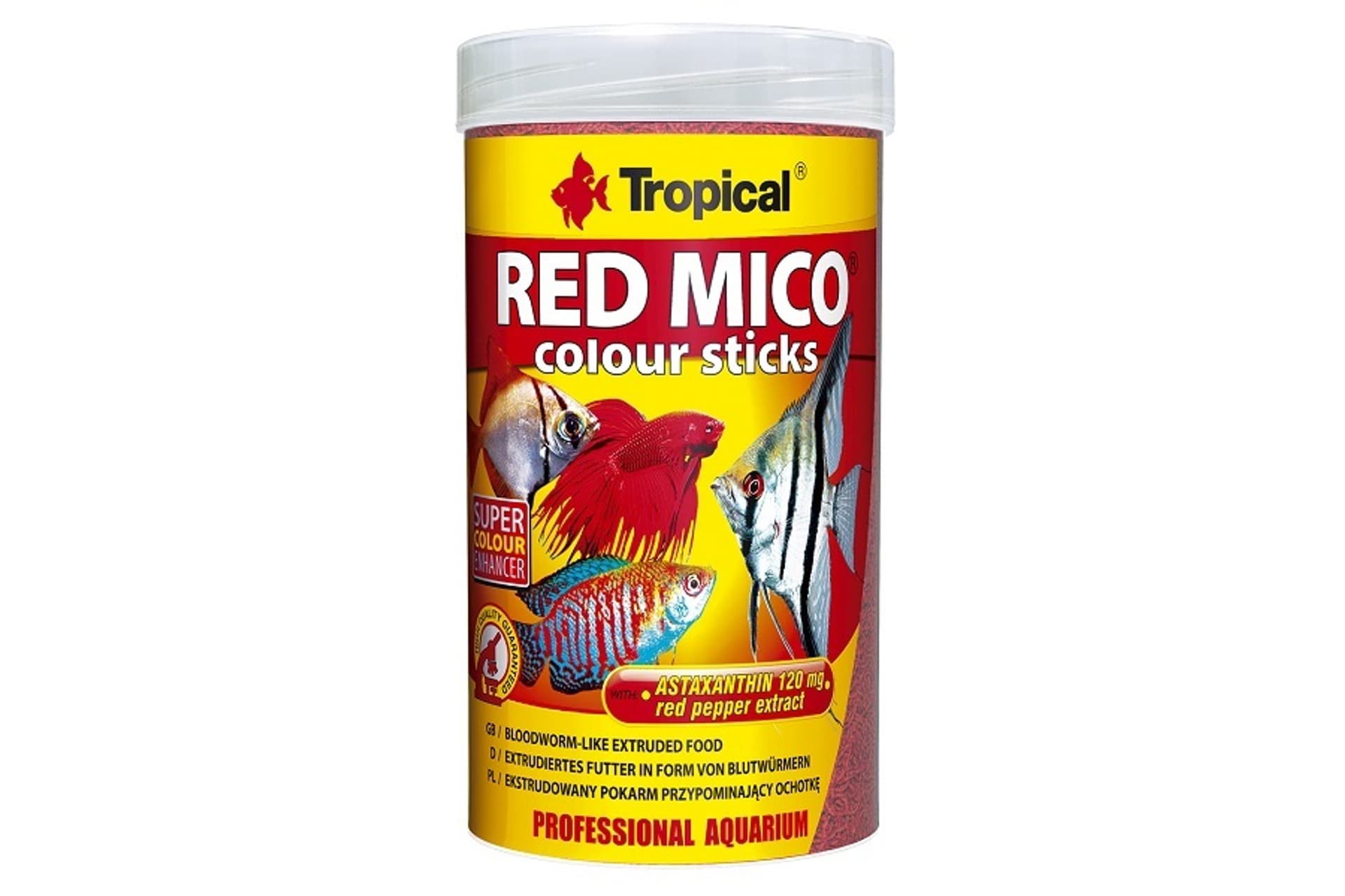 

TROPICAL RED MICO COLOUR STICKS 250ML/80G 63554