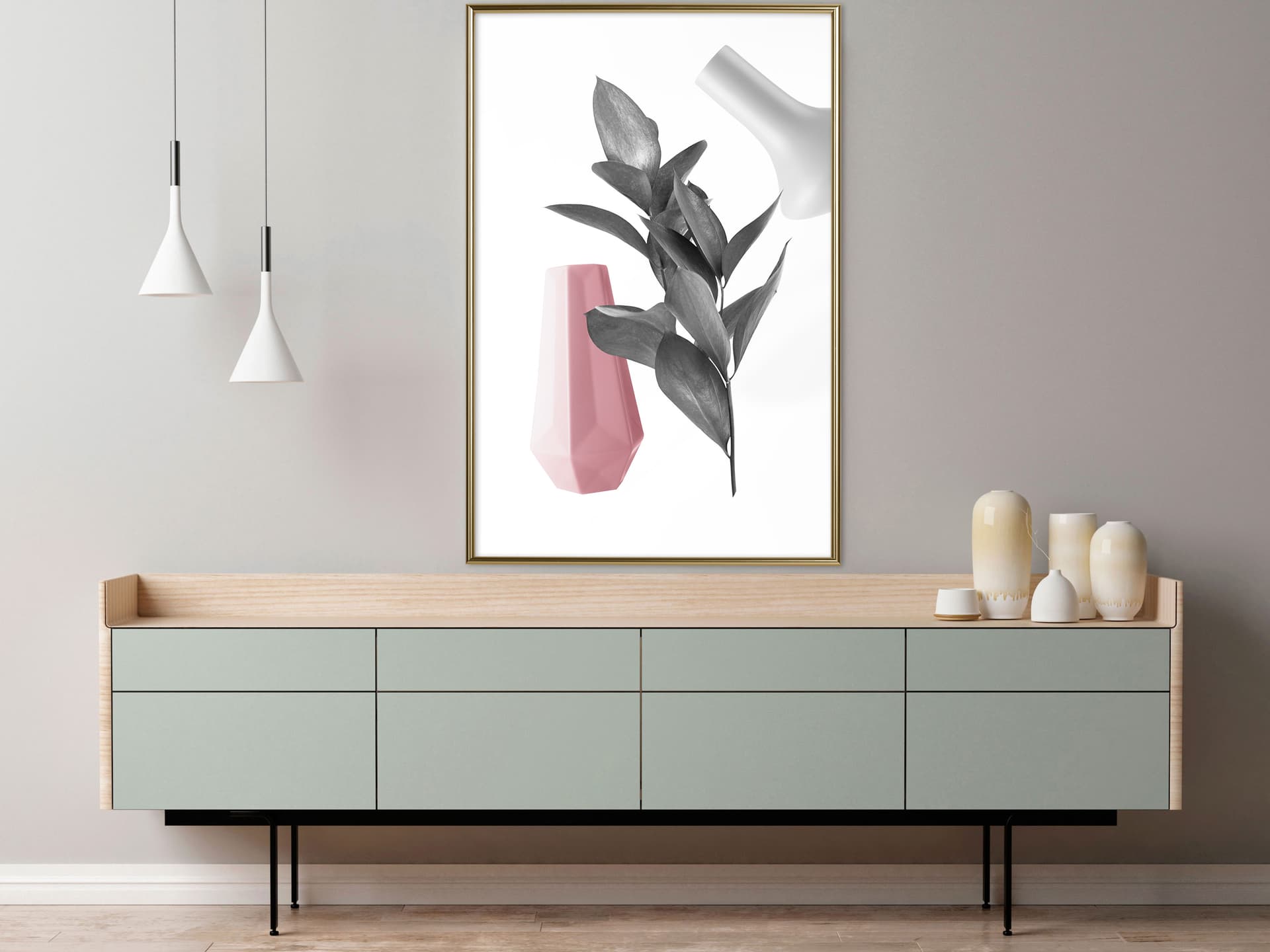 

Plakat - Roślinna alchemia I (rozmiar 20x30, wykończenie Rama złota)