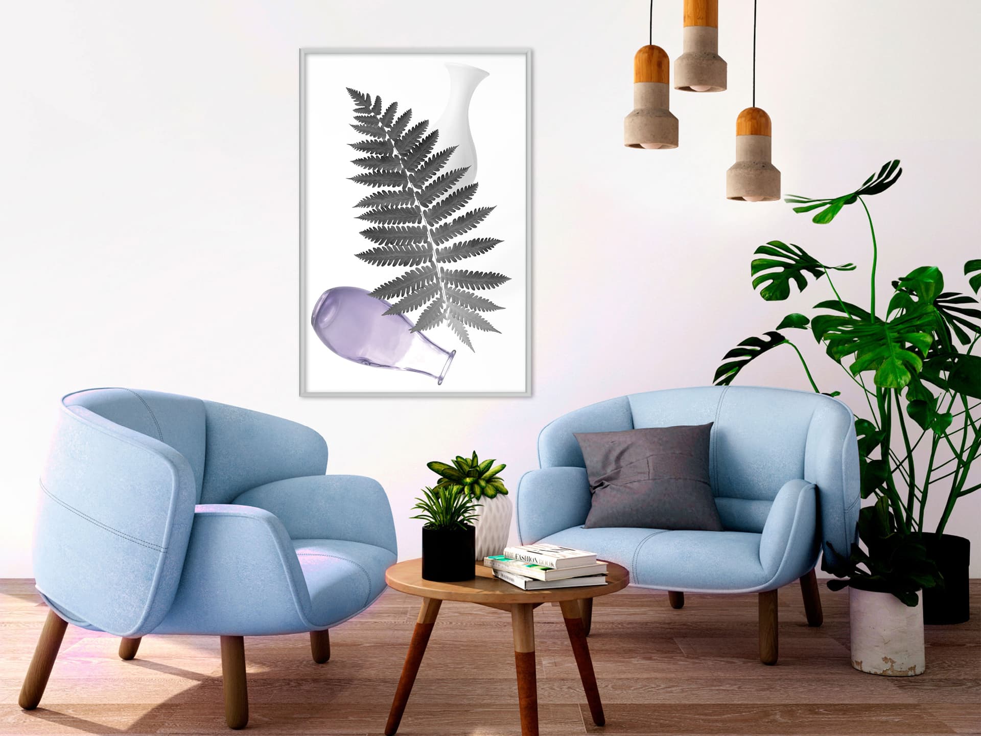 

Plakat - Roślinna alchemia II (rozmiar 40x60, wykończenie Rama biała)