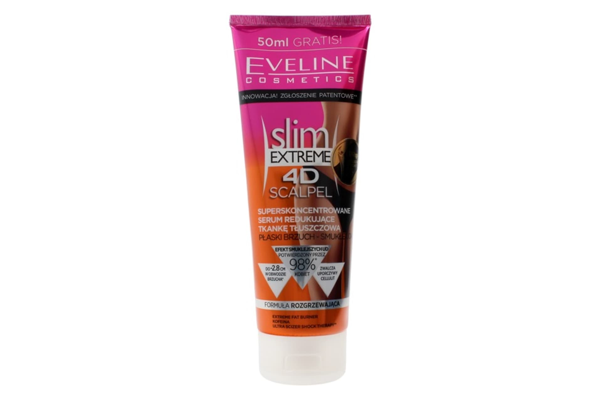 

Eveline 4D slim EXTREME Scalpel Superskoncentrowane Serum redukujące tkankę tłuszczową 250ml