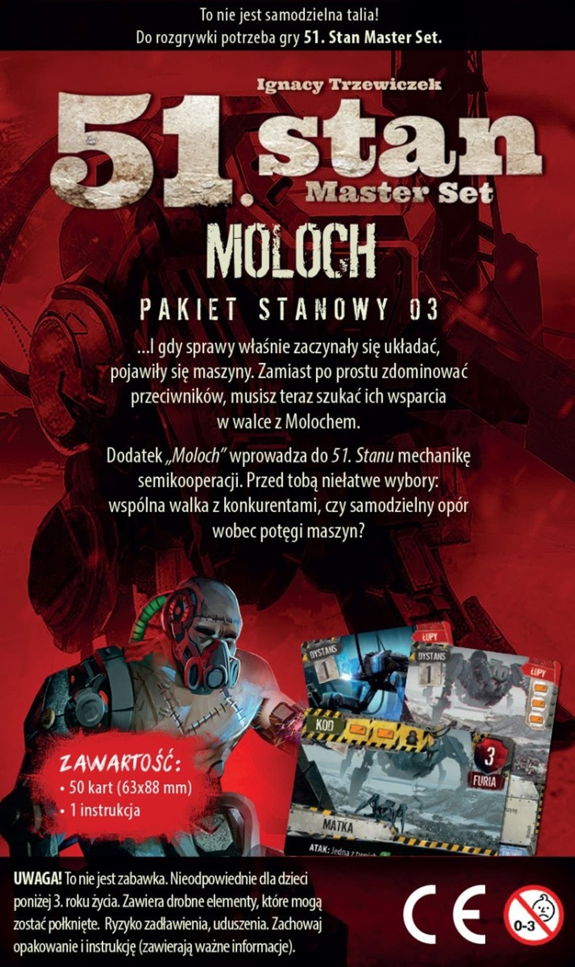 

Gra 51 Stan Master Set Moloch - Dodatek