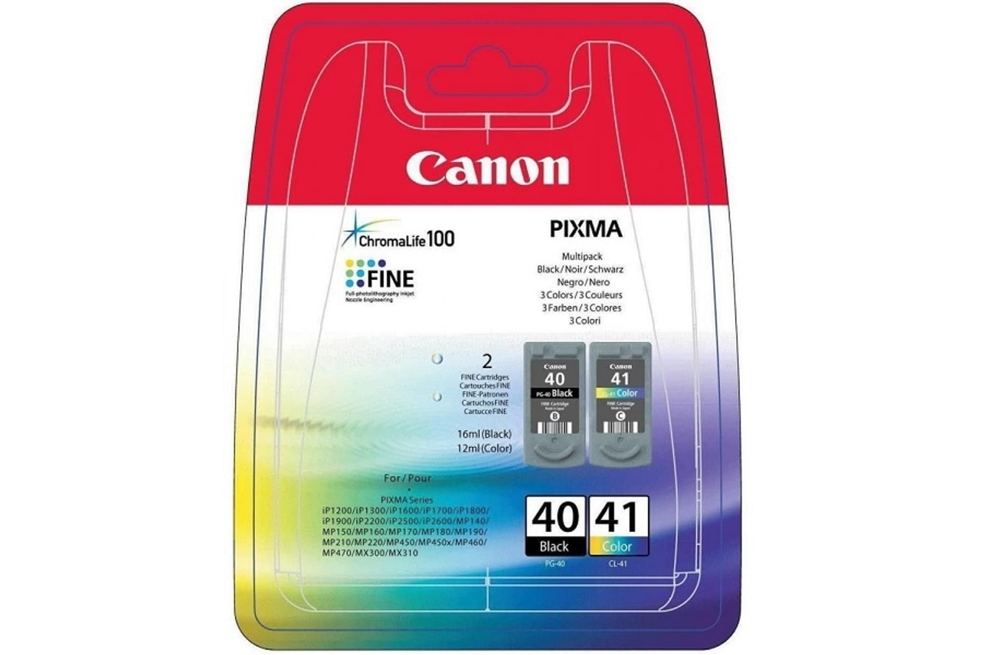 

Wkład CANON PG-40/CL-41 Multi Pack 0615B043