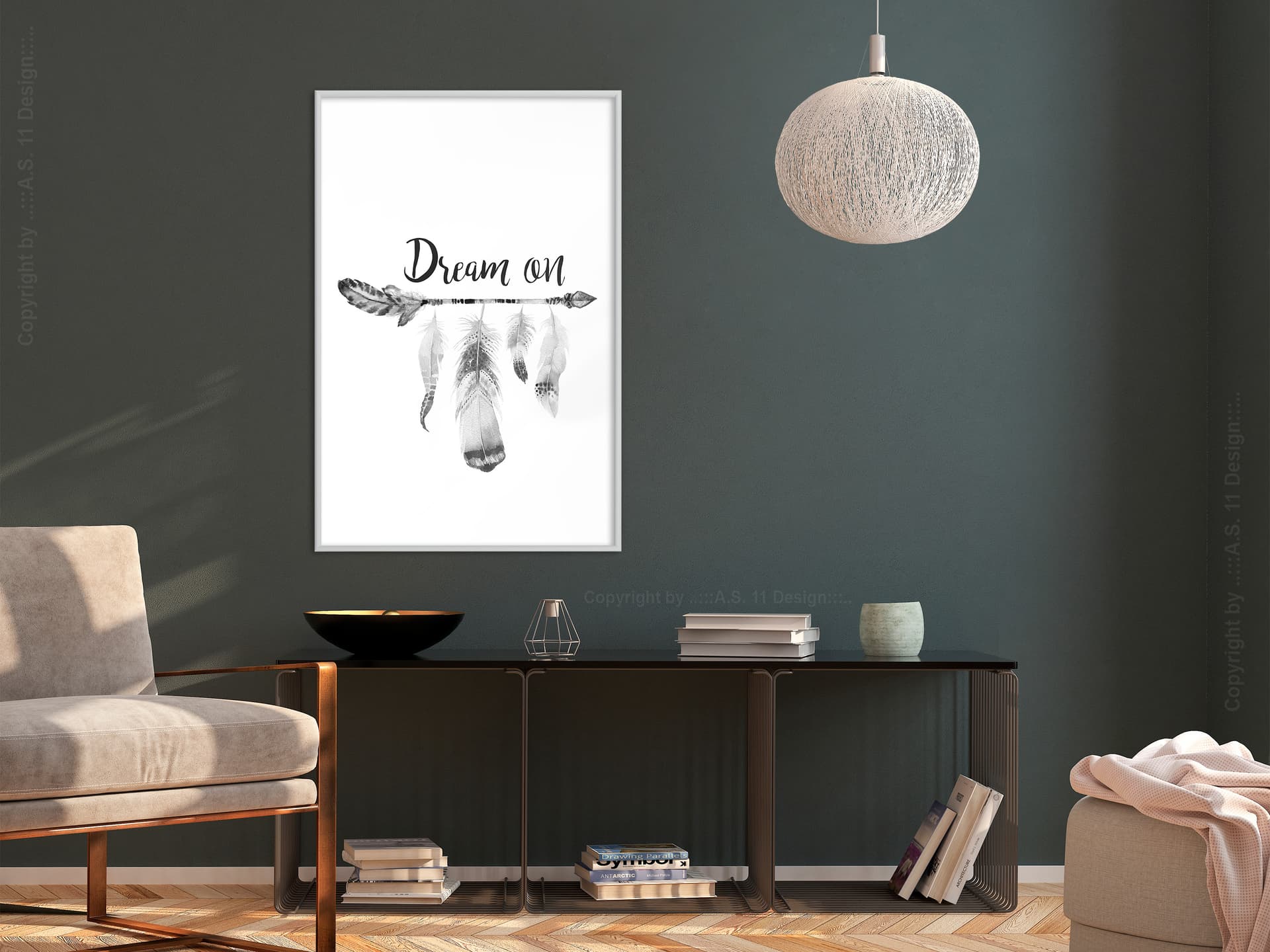 

Plakat - Marzyciel (rozmiar 30x45, wykończenie Rama biała)