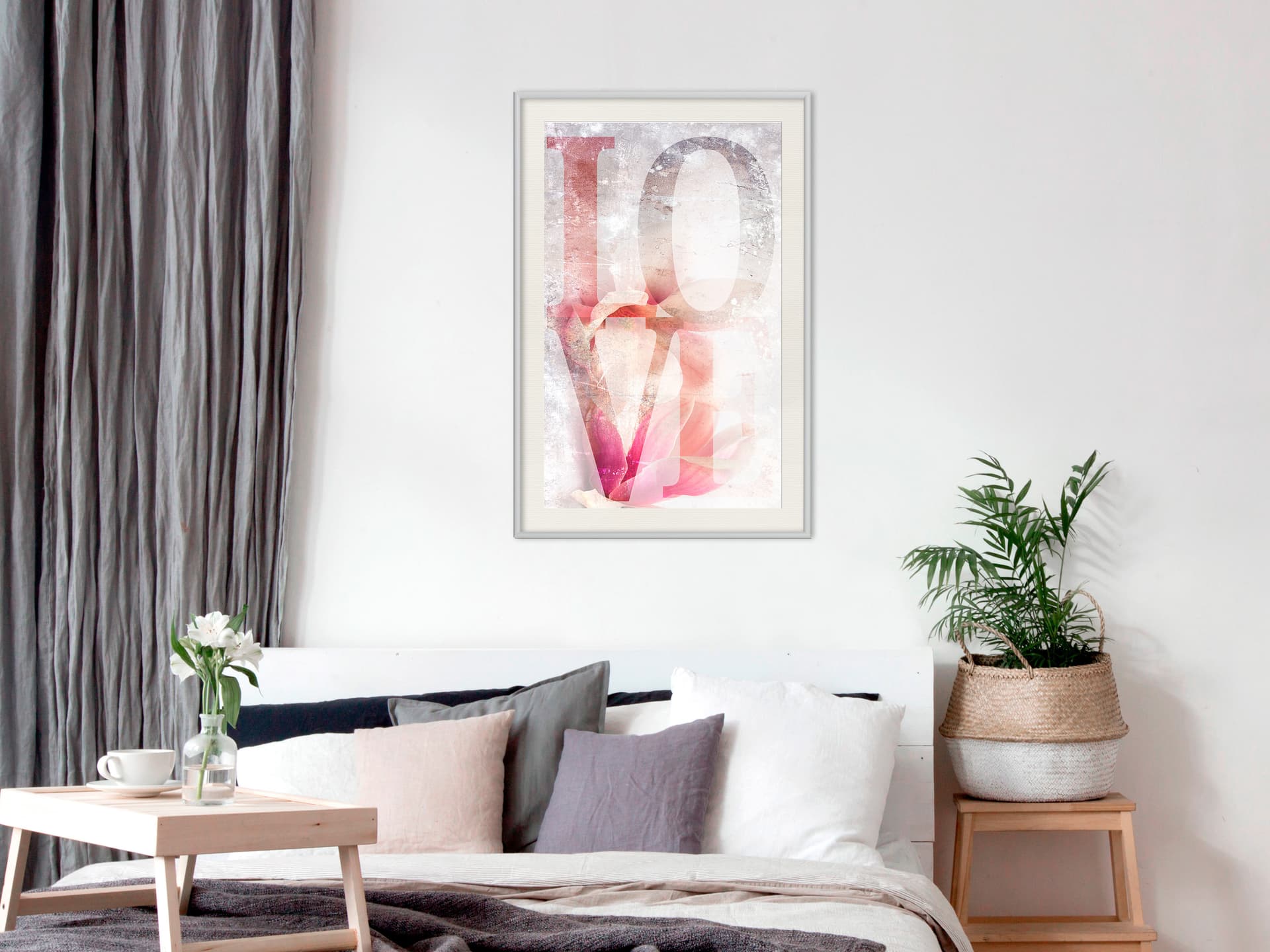 

Plakat - Miłość II (rozmiar 30x45, wykończenie Rama biała z passe-partout)