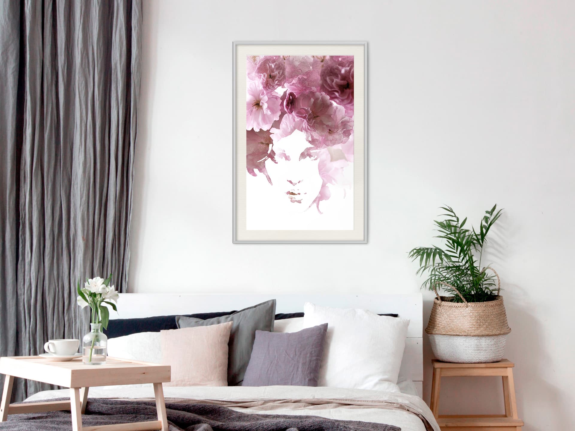

Plakat - Wyrazisty wzrok (rozmiar 20x30, wykończenie Rama biała z passe-partout)