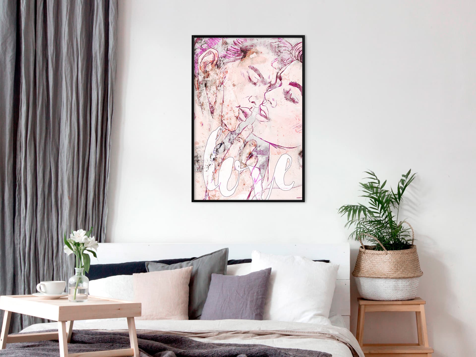 

Plakat - Kolorowe zauroczenie (rozmiar 40x60, wykończenie Rama czarna)
