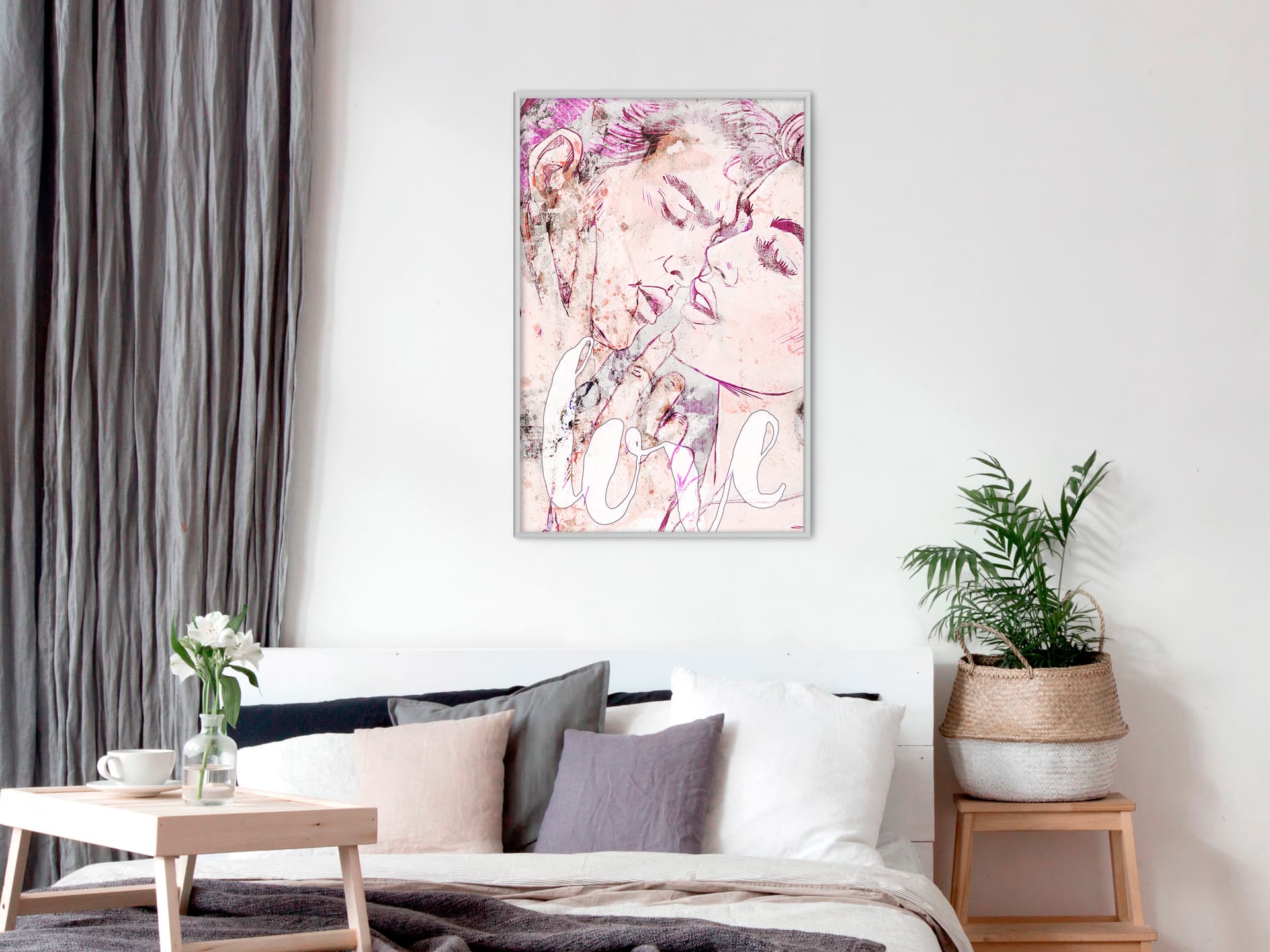 

Plakat - Kolorowe zauroczenie (rozmiar 20x30, wykończenie Rama biała)