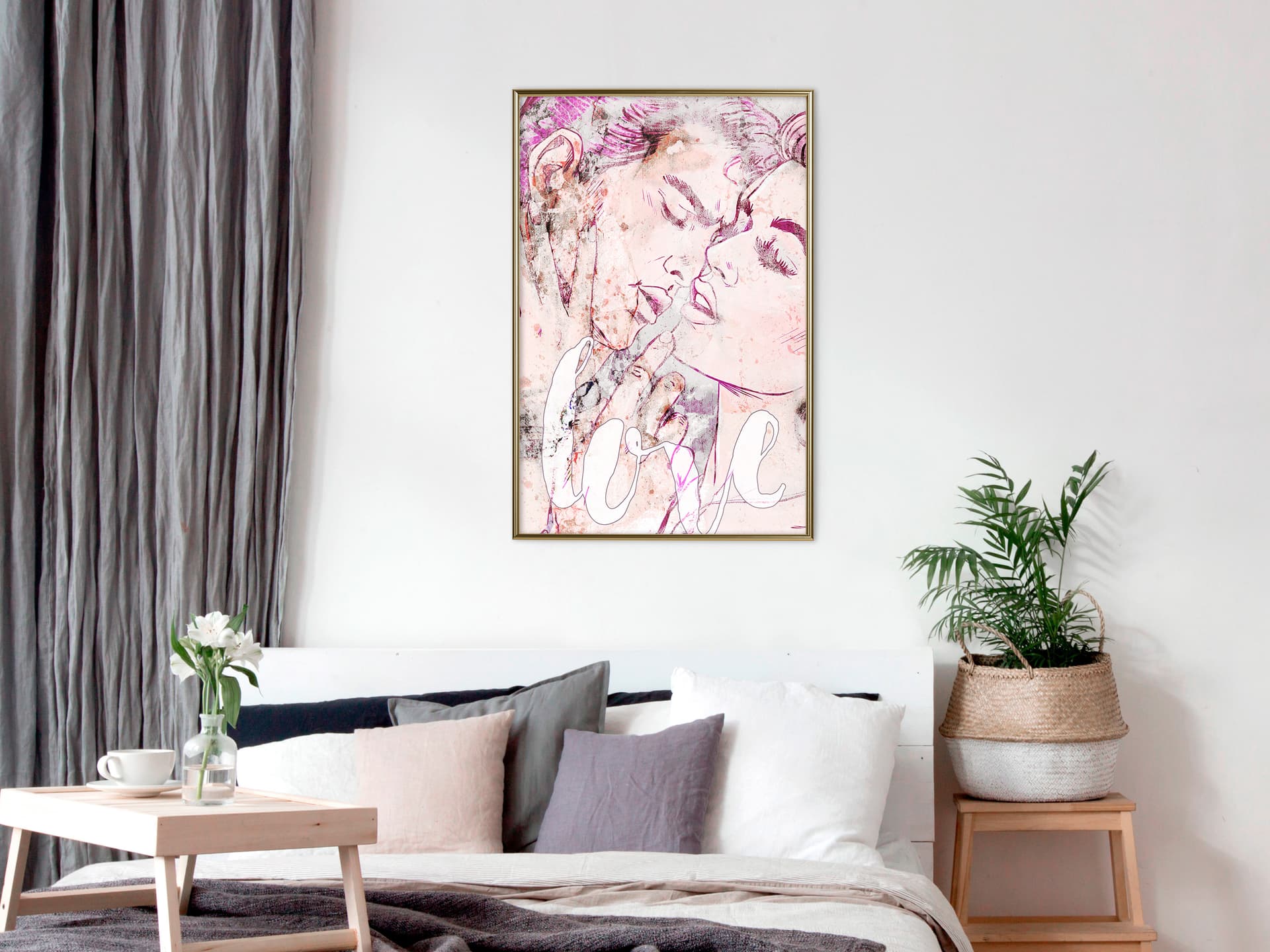 

Plakat - Kolorowe zauroczenie (rozmiar 30x45, wykończenie Rama złota)