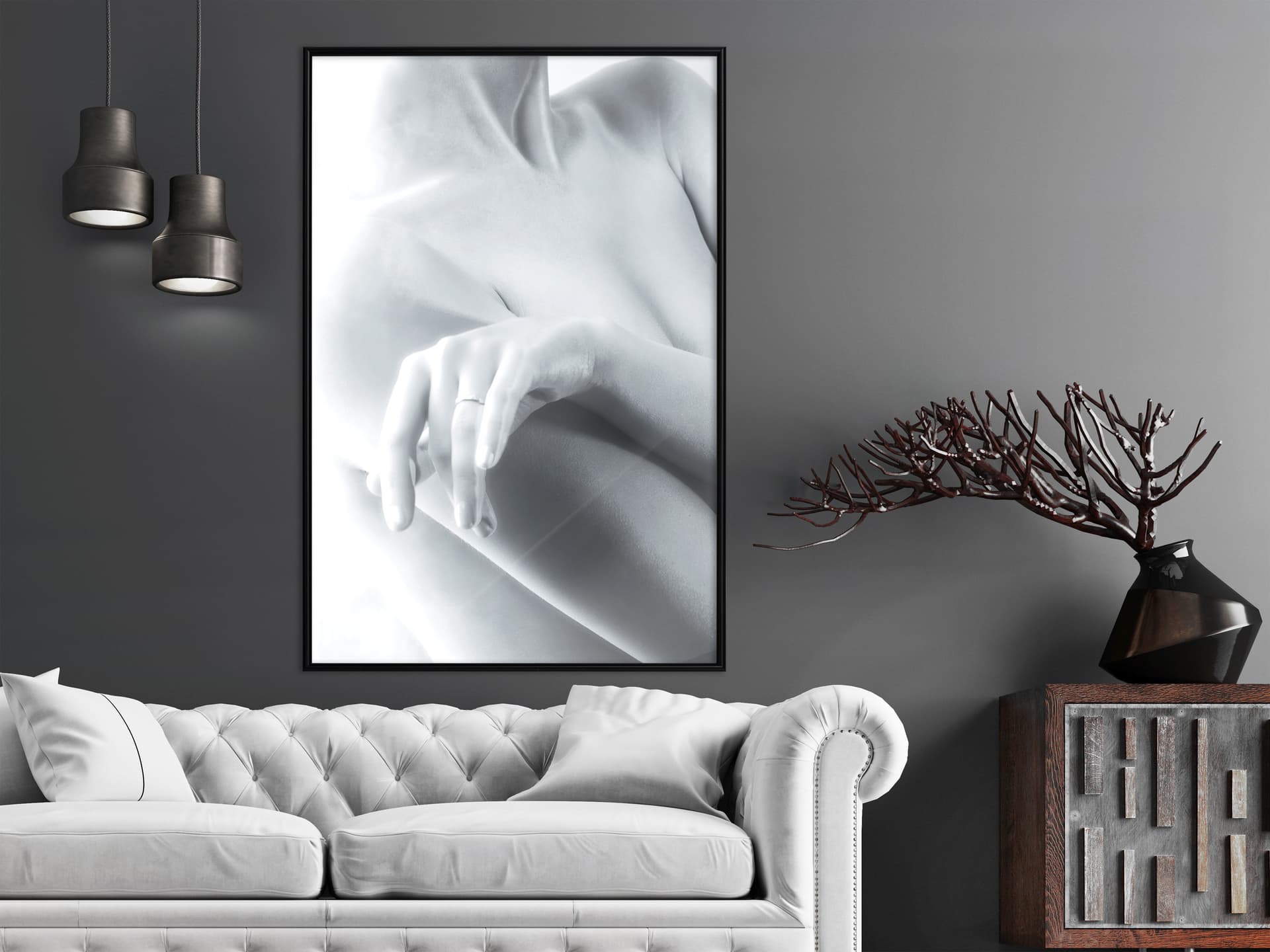 

Plakat - Naturalna zmysłowość (rozmiar 20x30, wykończenie Rama czarna)