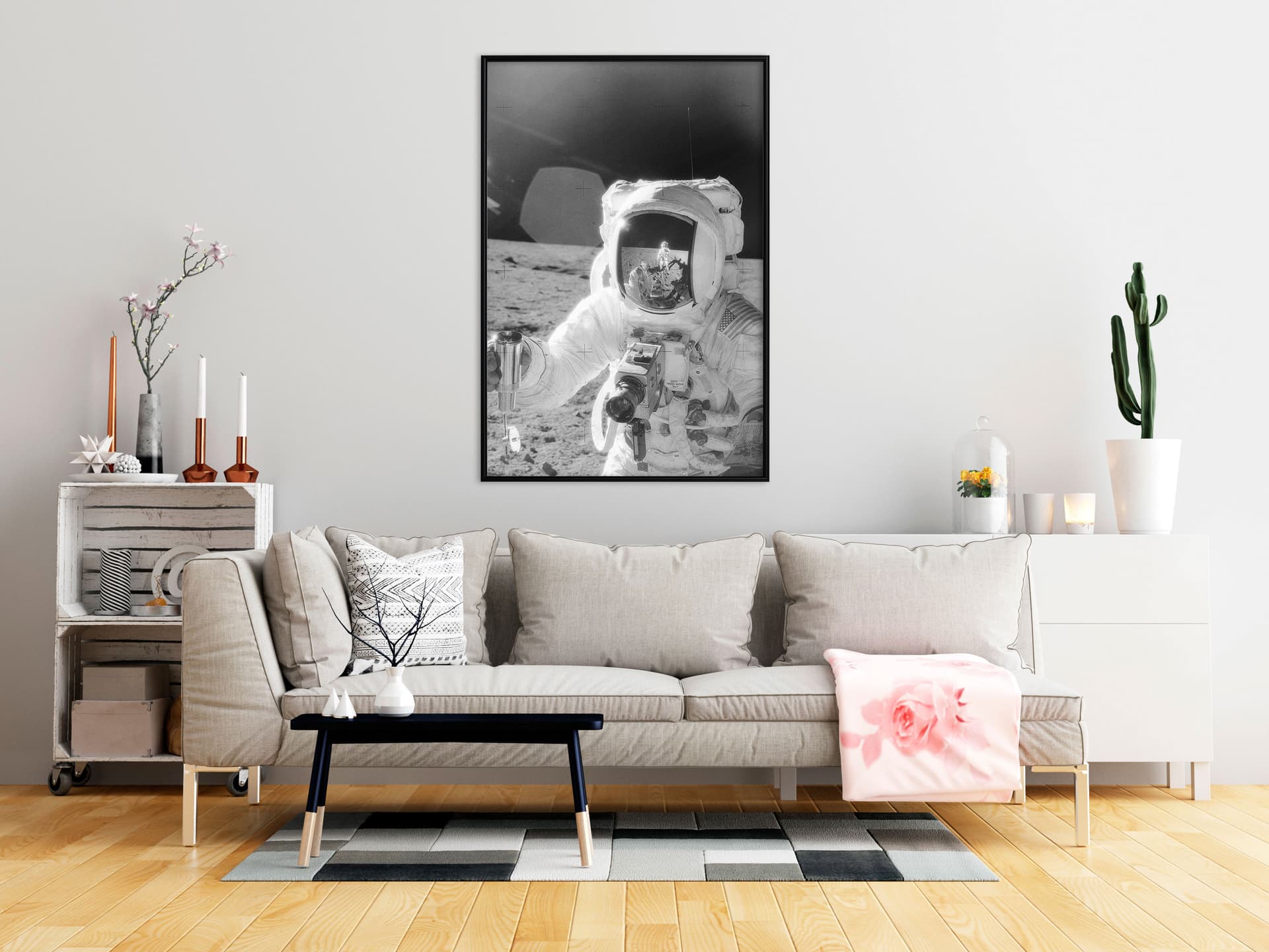 

Plakat - Kosmiczna zabawa (rozmiar 30x45, wykończenie Rama czarna)