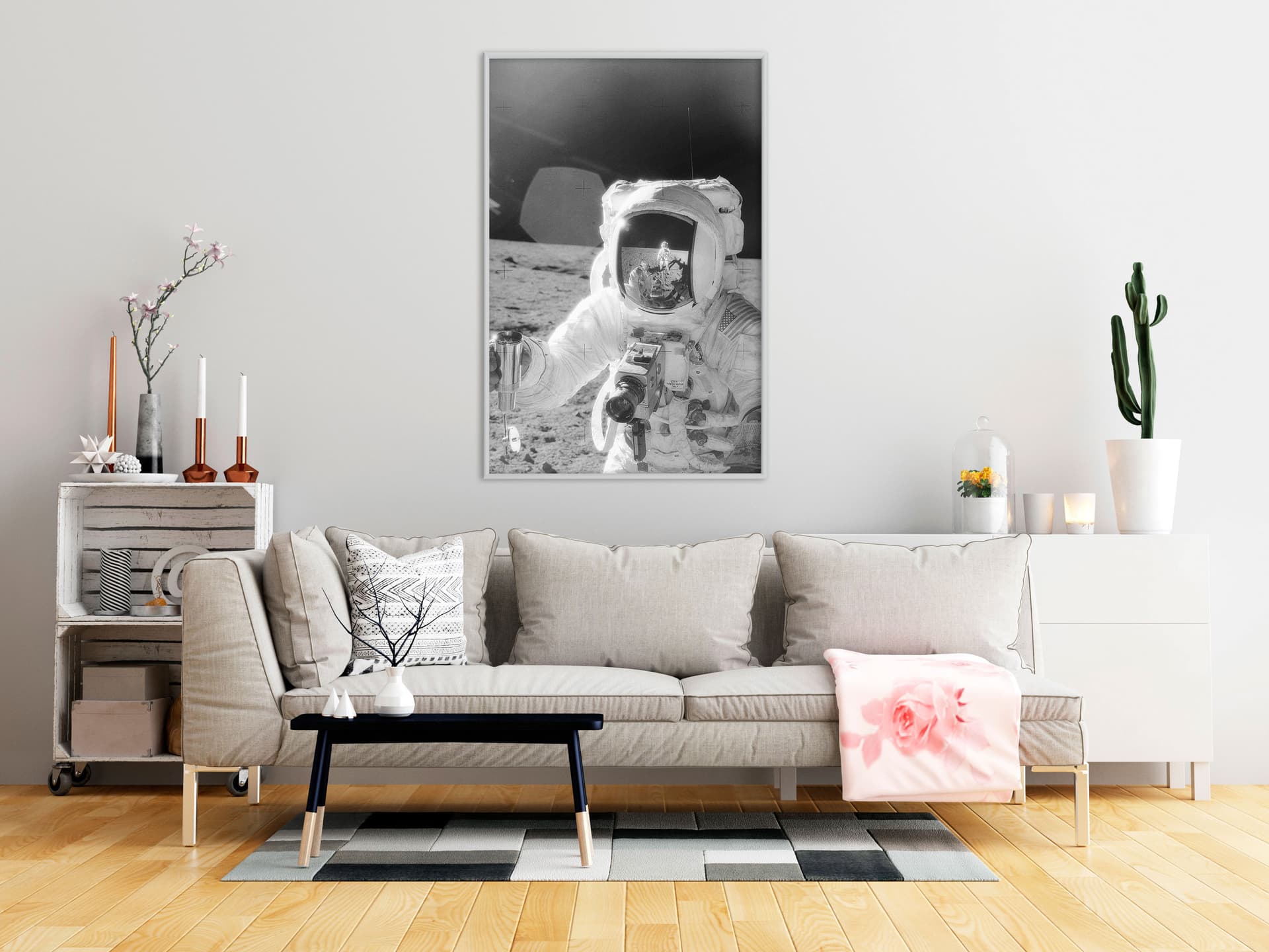 

Plakat - Kosmiczna zabawa (rozmiar 30x45, wykończenie Rama biała)