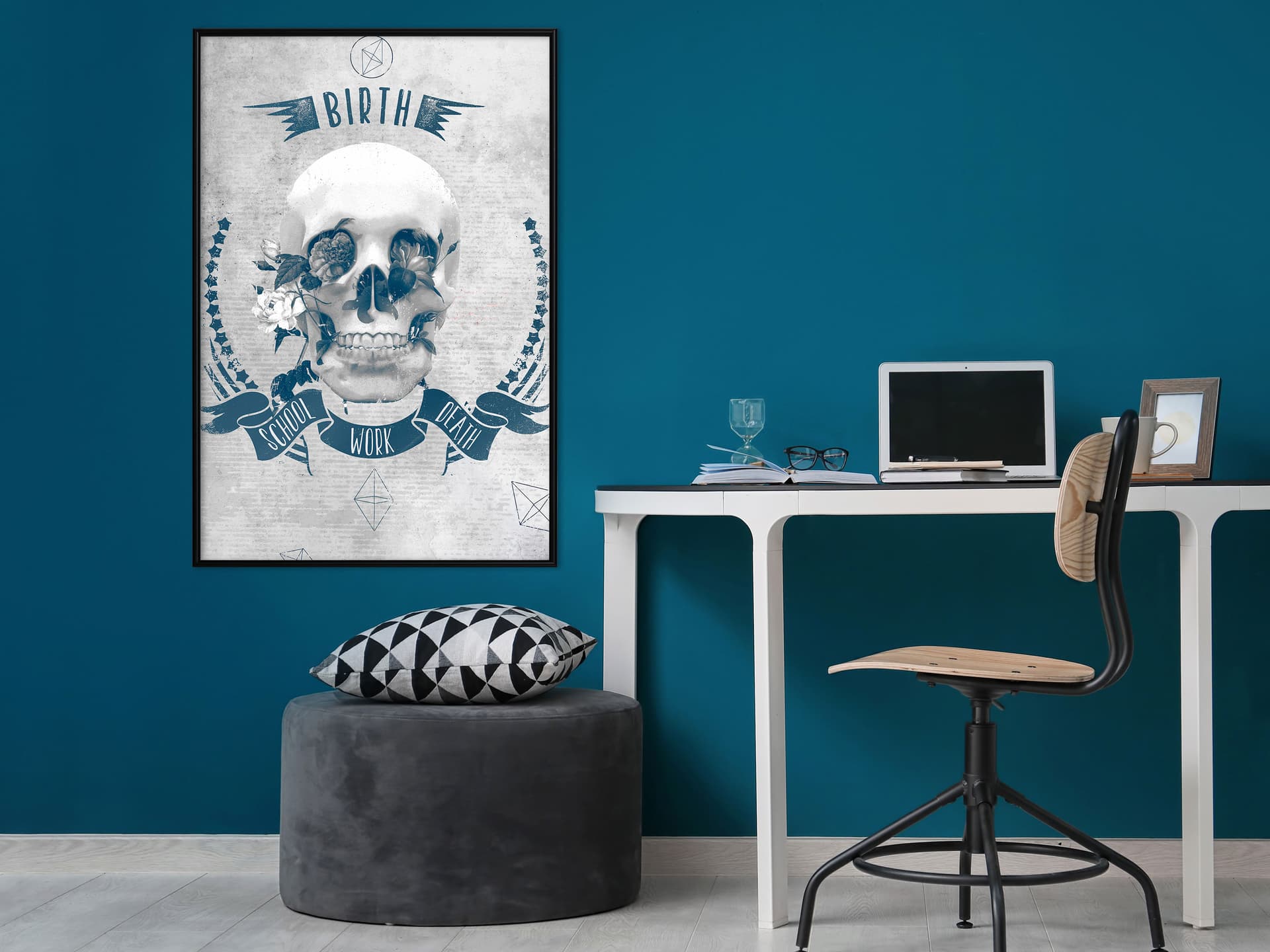 

Plakat - Krótka historia o życiu (rozmiar 30x45, wykończenie Rama czarna)