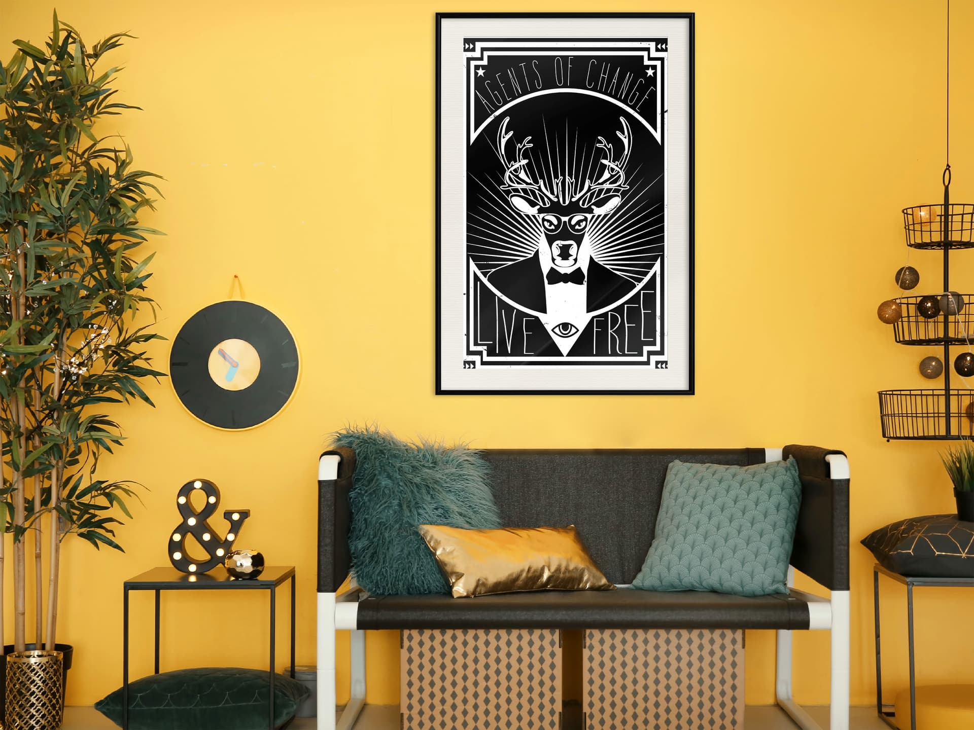 

Plakat - Tajny agent (rozmiar 40x60, wykończenie Rama czarna z passe-partout)