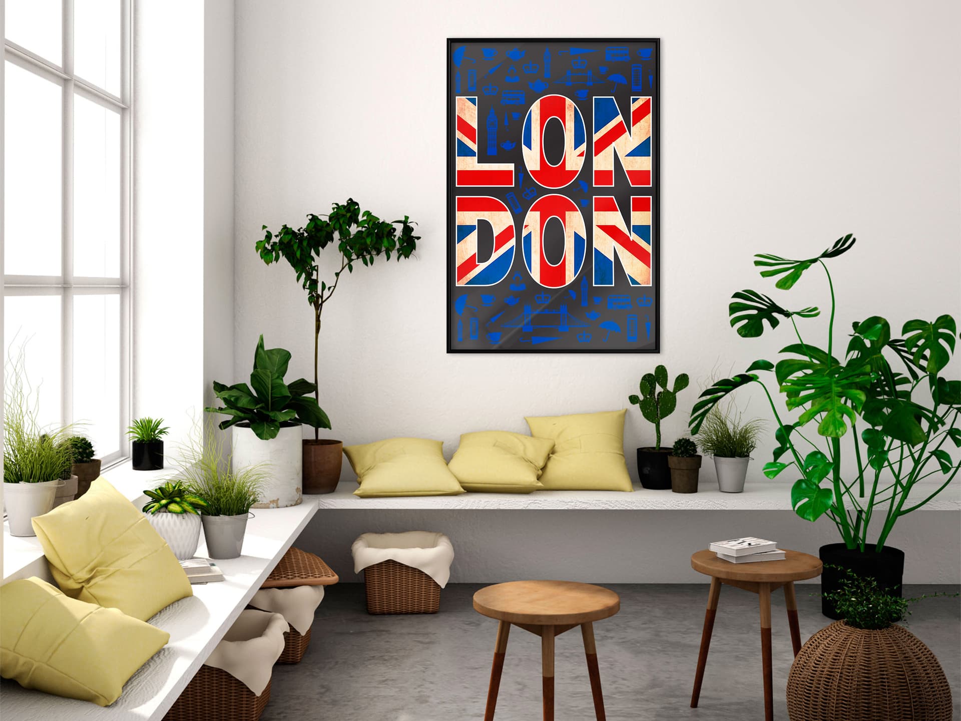 

Plakat - Londyn (rozmiar 30x45, wykończenie Rama czarna)