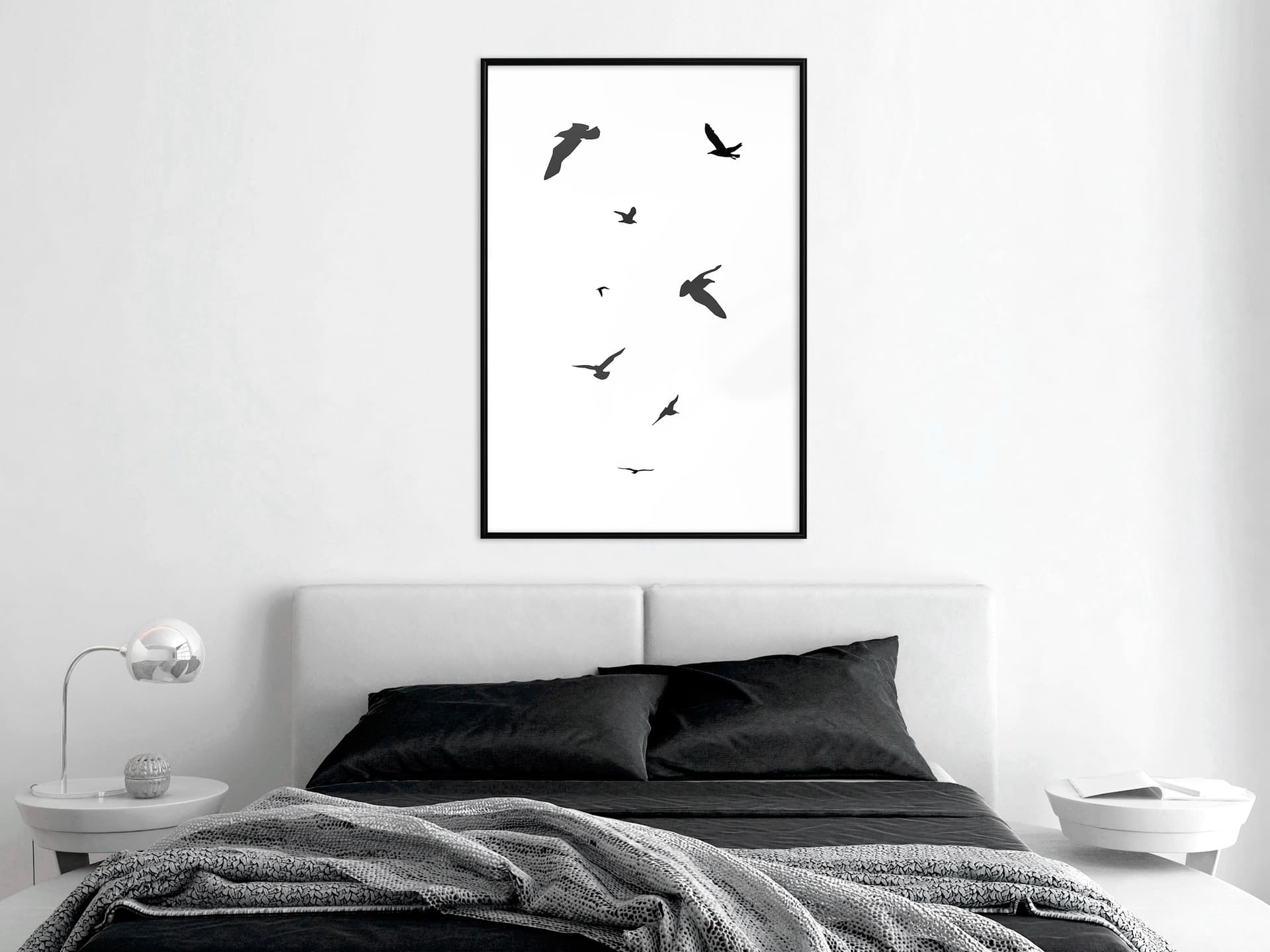 

Plakat - Ptaki (rozmiar 40x60, wykończenie Rama czarna)