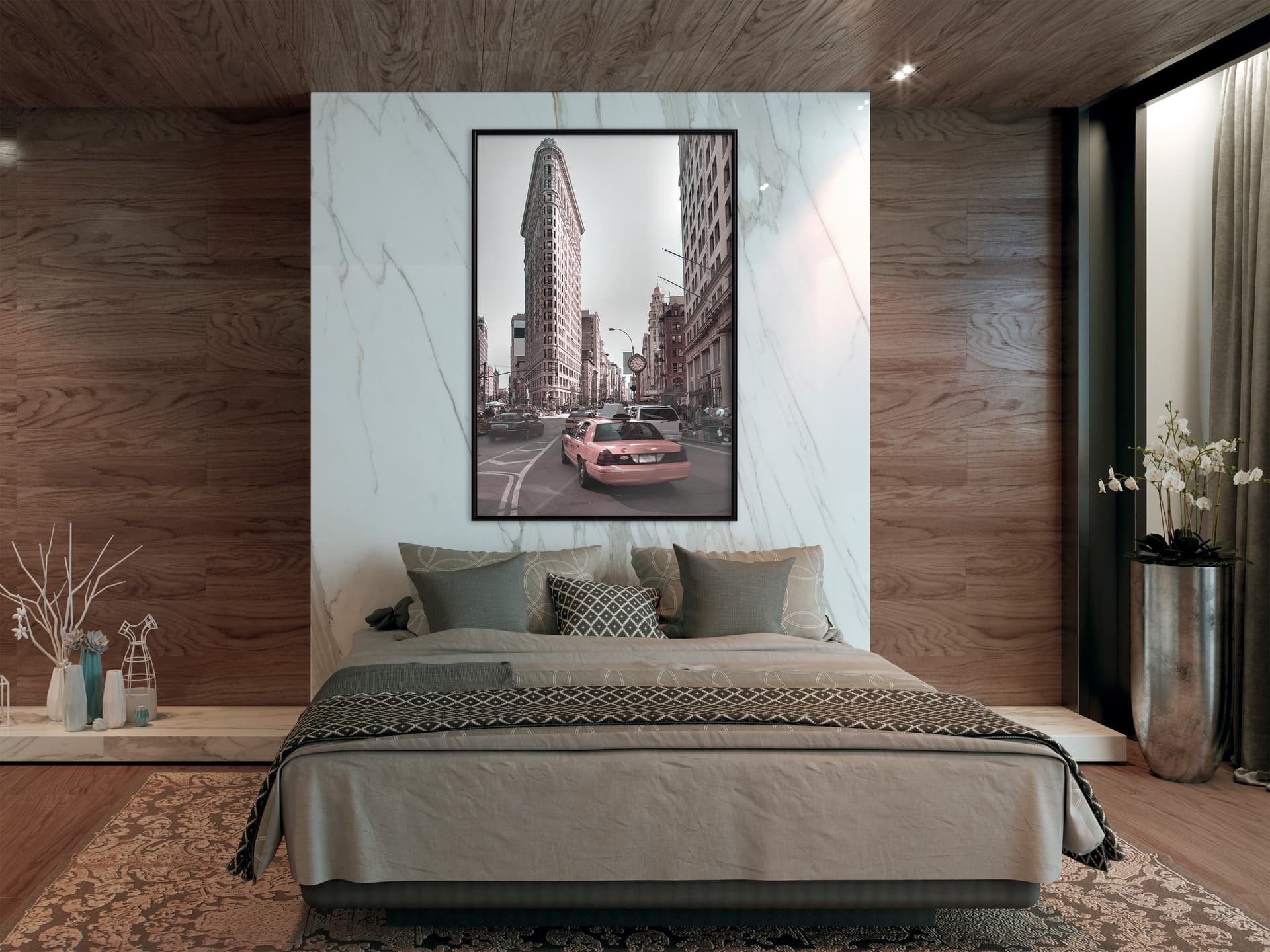 

Plakat - Flatiron Building (rozmiar 30x45, wykończenie Rama czarna)