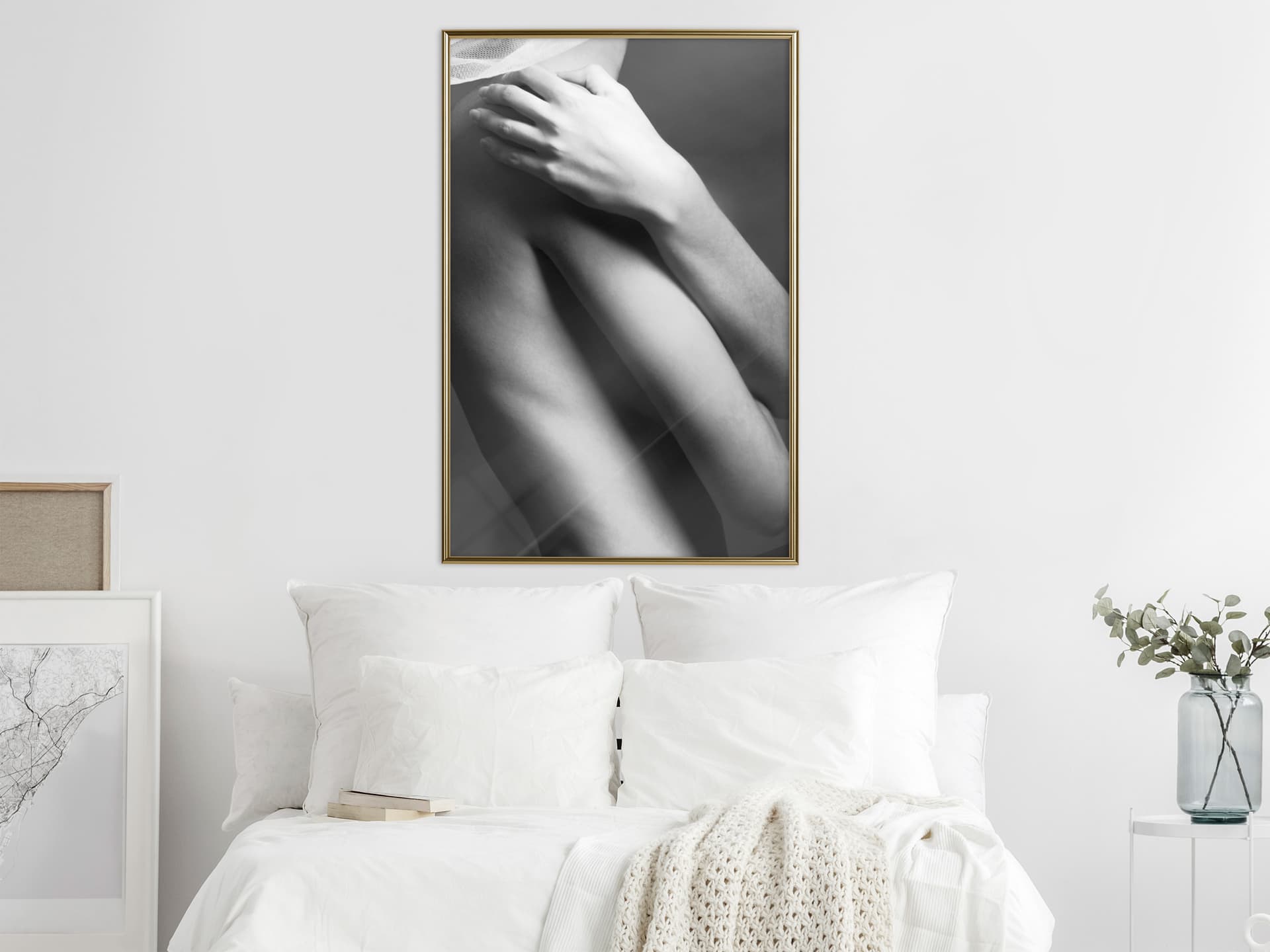 

Plakat - Dotyk (rozmiar 30x45, wykończenie Rama złota)