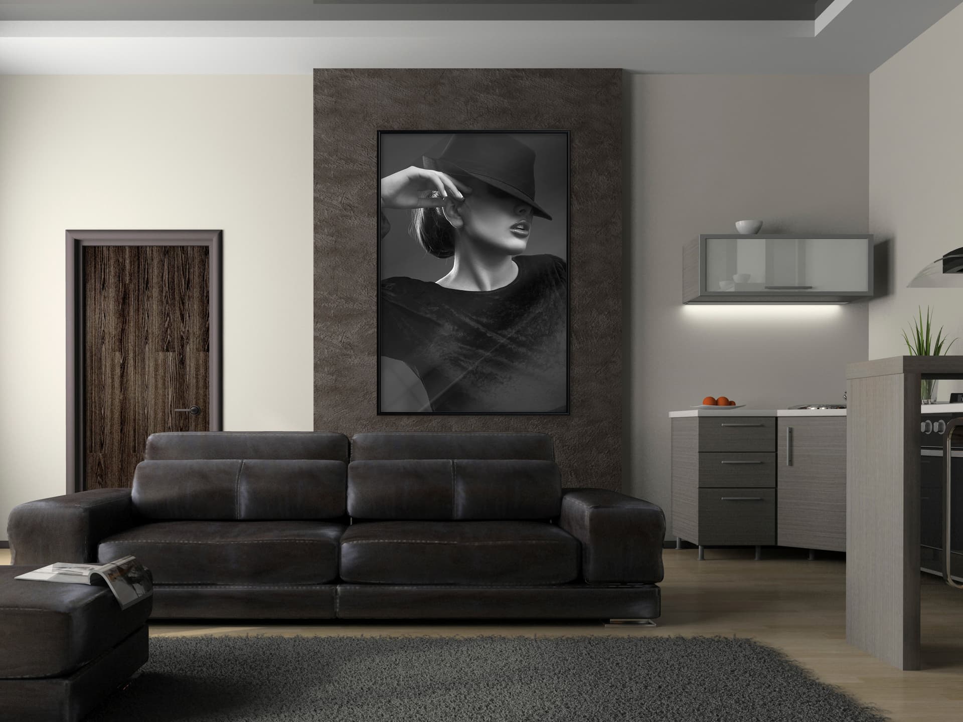 

Plakat - Kokietka (rozmiar 40x60, wykończenie Rama czarna)