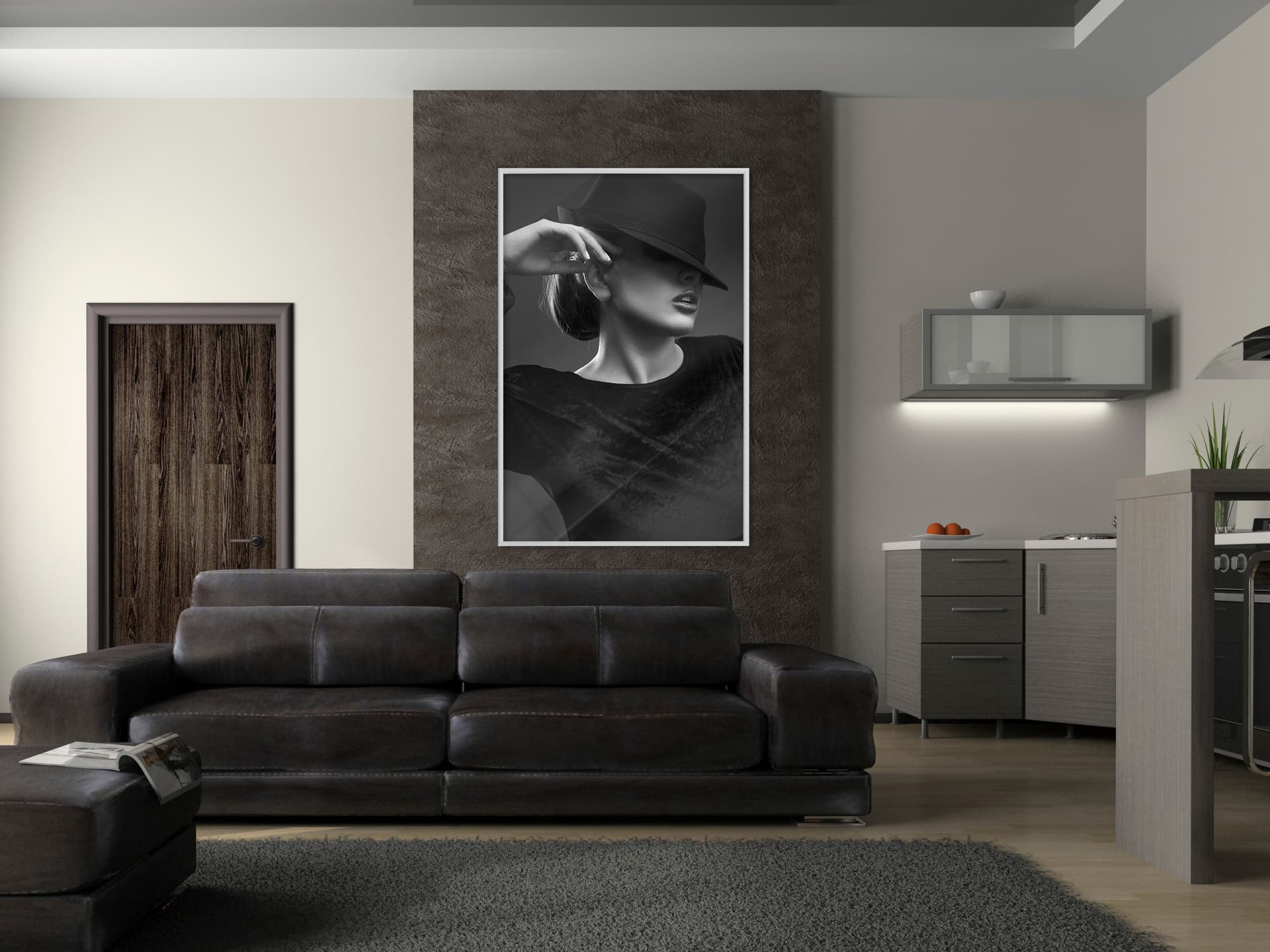 

Plakat - Kokietka (rozmiar 30x45, wykończenie Rama biała)