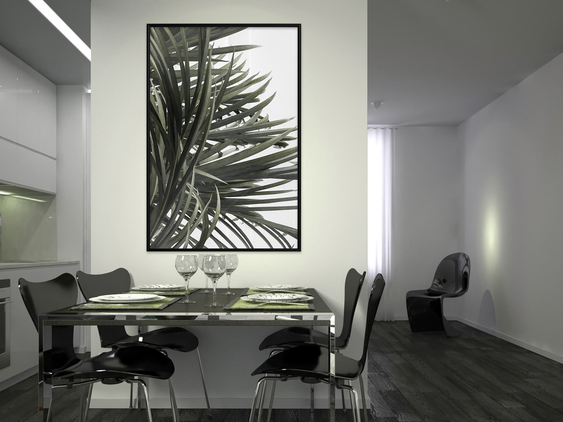 

Plakat - Małe tropiki (rozmiar 20x30, wykończenie Rama czarna)