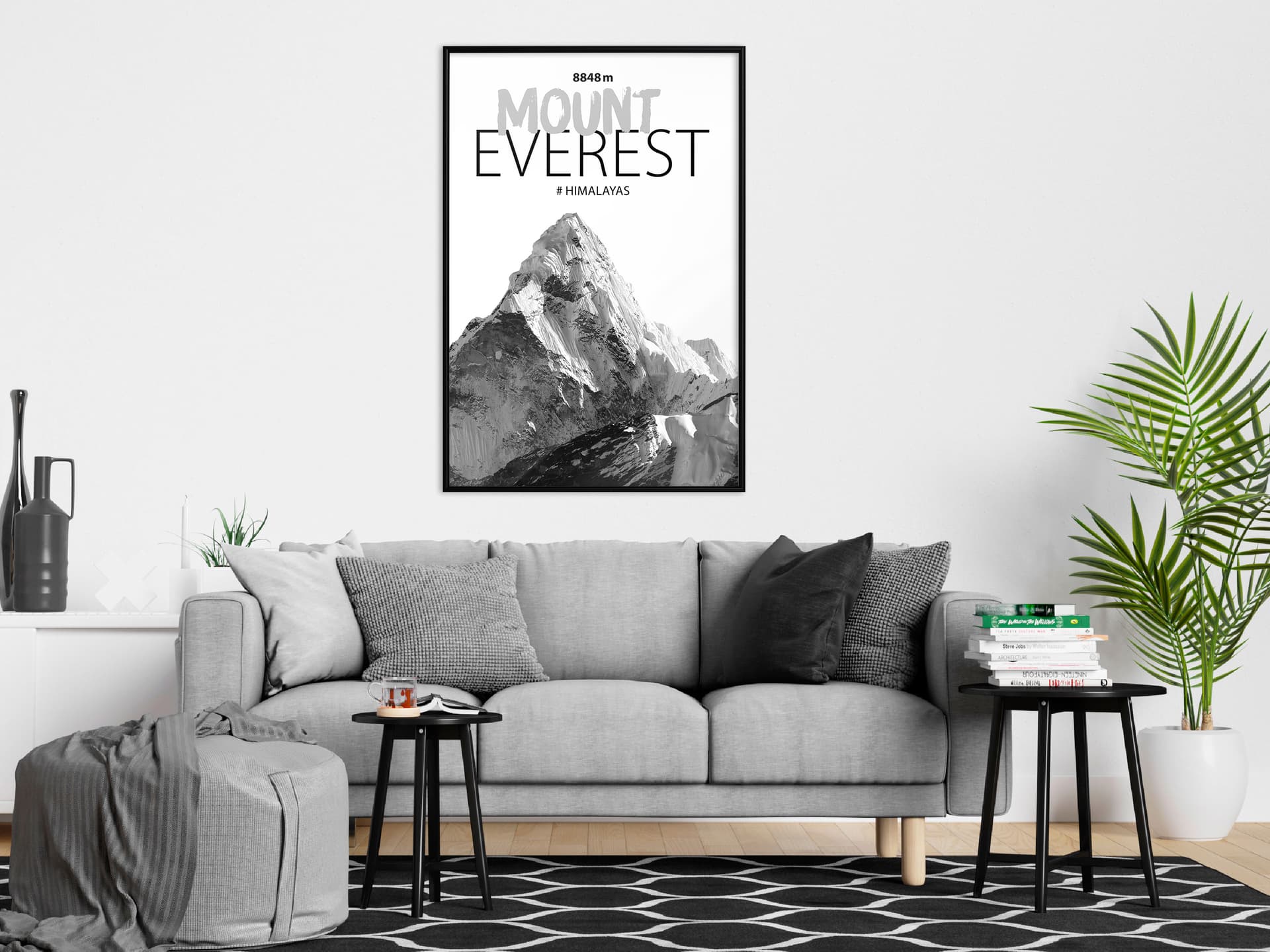 

Plakat - Szczyty świata: Mount Everest (rozmiar 20x30, wykończenie Rama czarna)