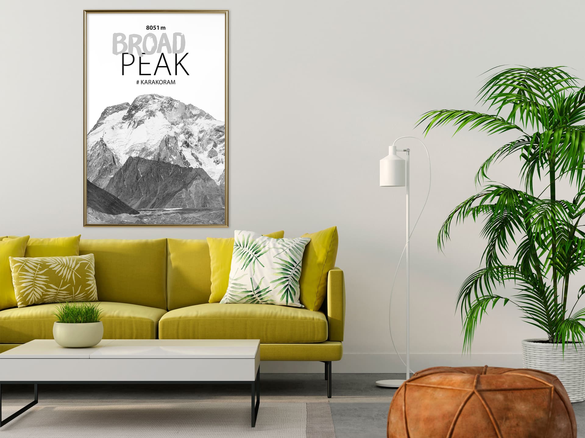 

Plakat - Szczyty świata: Broad Peak (rozmiar 30x45, wykończenie Rama złota)