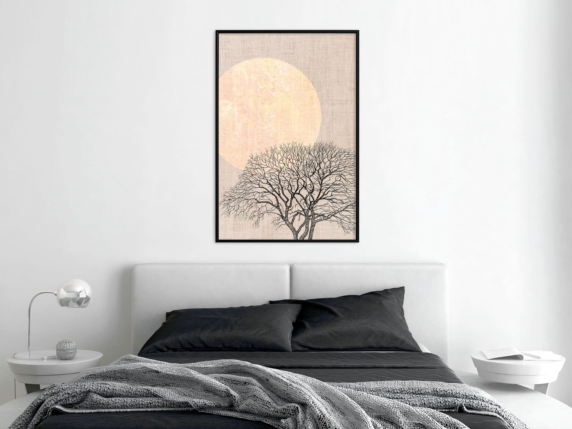 

Plakat - Drzewo o poranku (rozmiar 30x45, wykończenie Rama czarna)