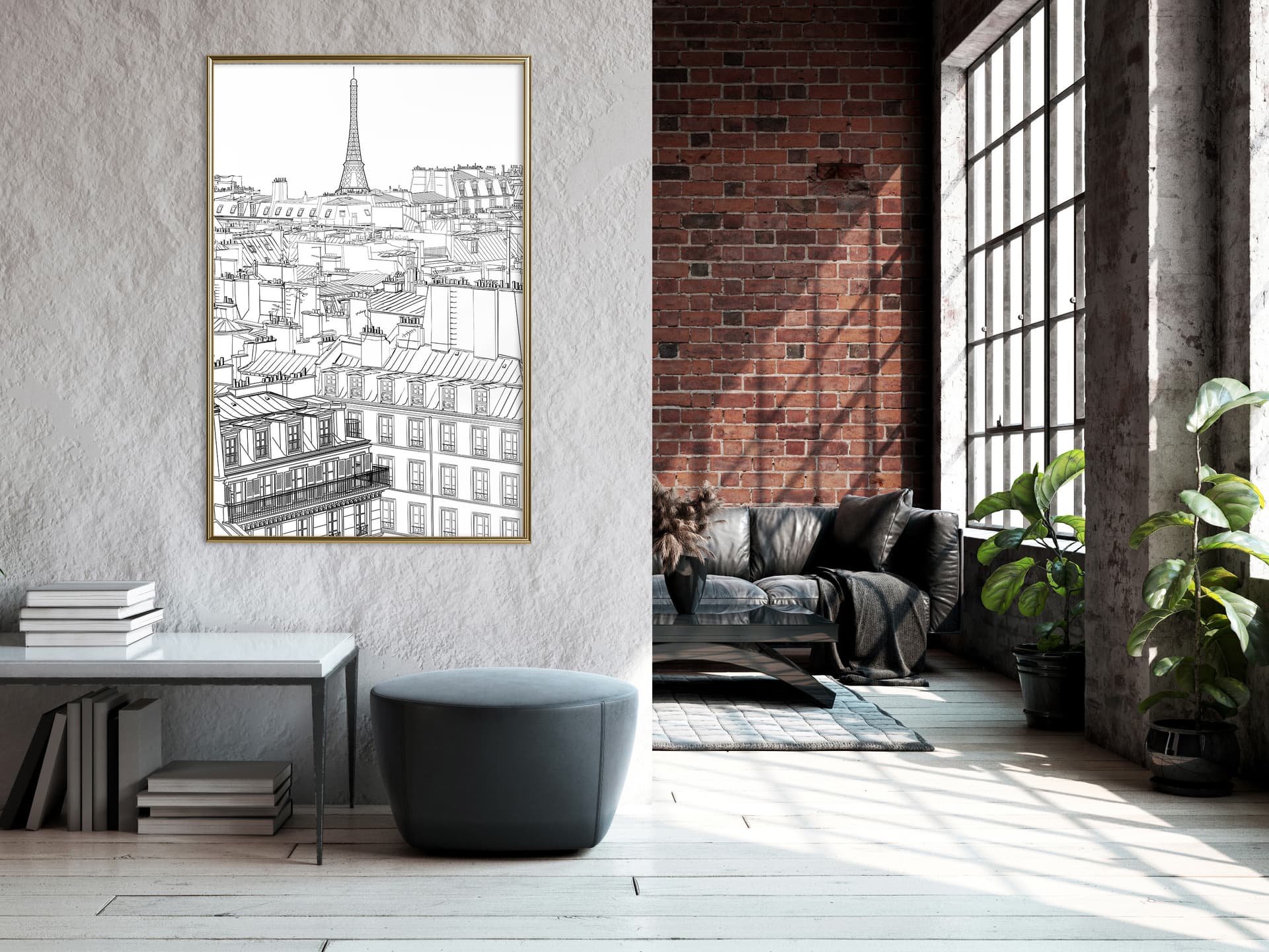 

Plakat - Stolica mody (rozmiar 20x30, wykończenie Rama złota)