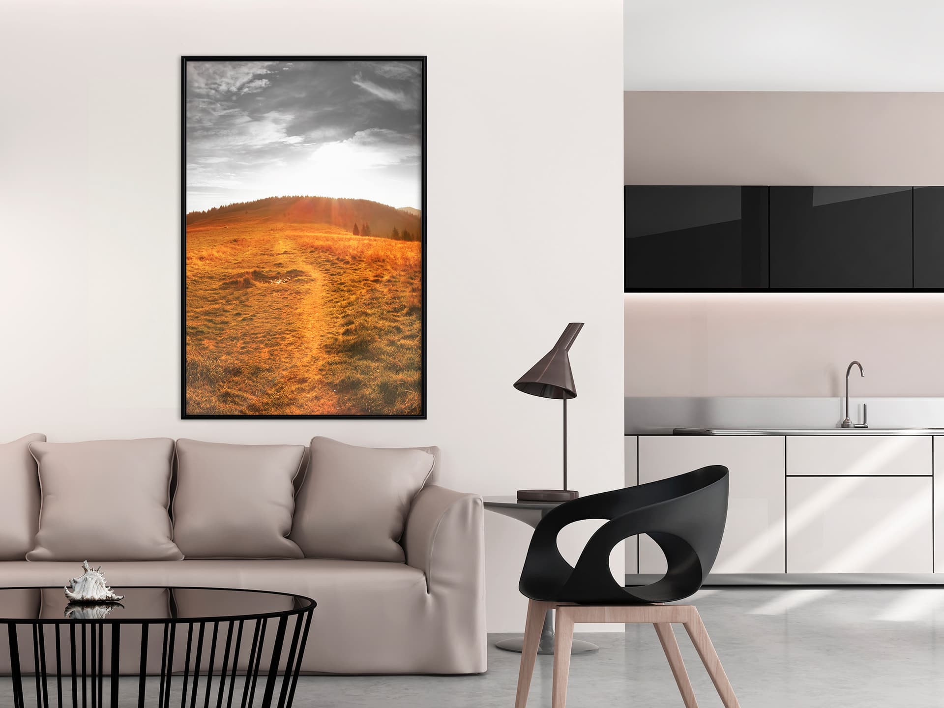 

Plakat - Preria (rozmiar 30x45, wykończenie Rama czarna)