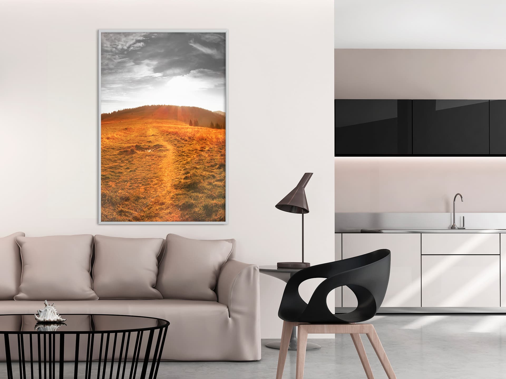 

Plakat - Preria (rozmiar 20x30, wykończenie Rama biała)