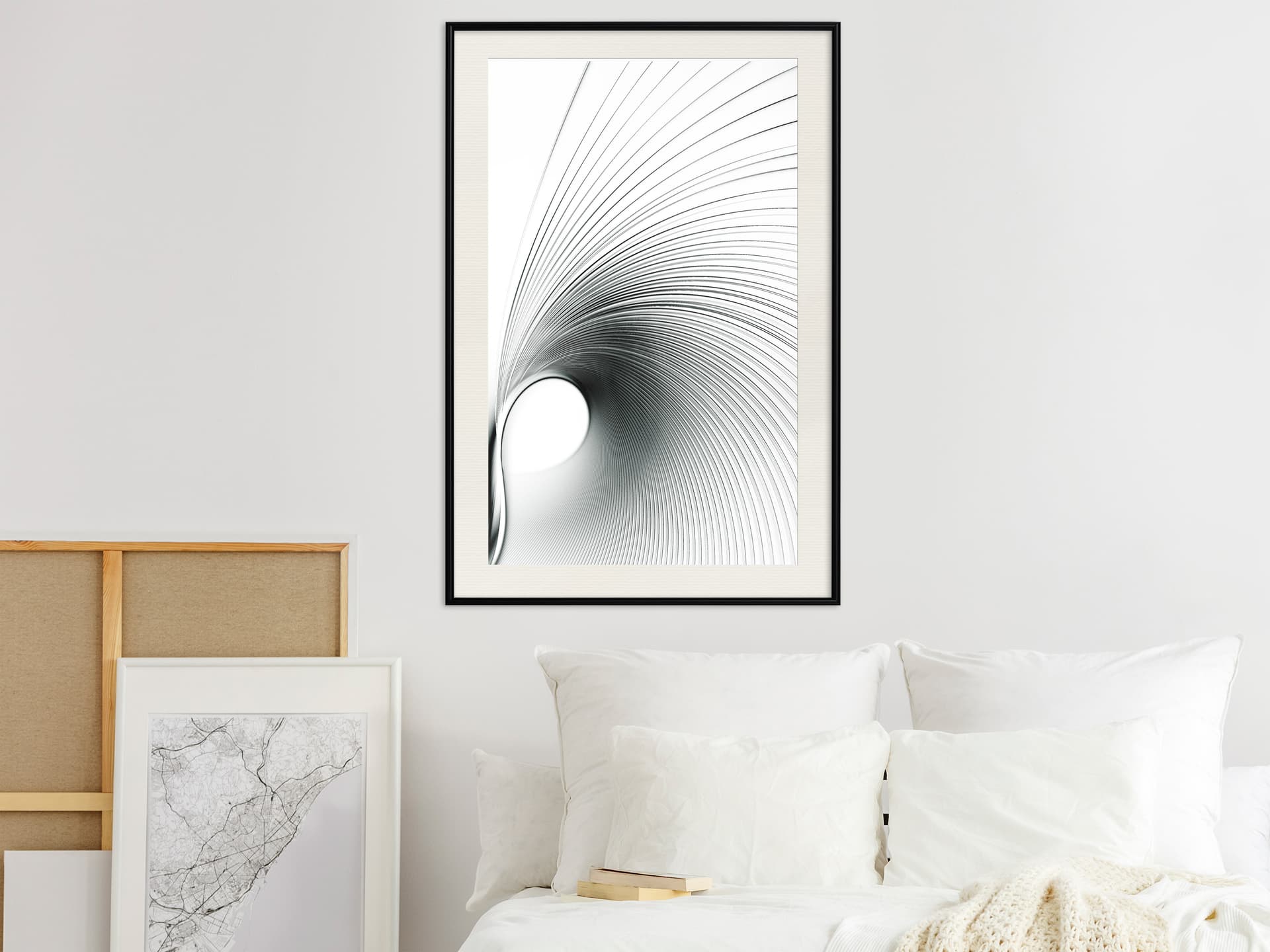 

Plakat - Muzyczna harmonia (rozmiar 30x45, wykończenie Rama czarna z passe-partout)