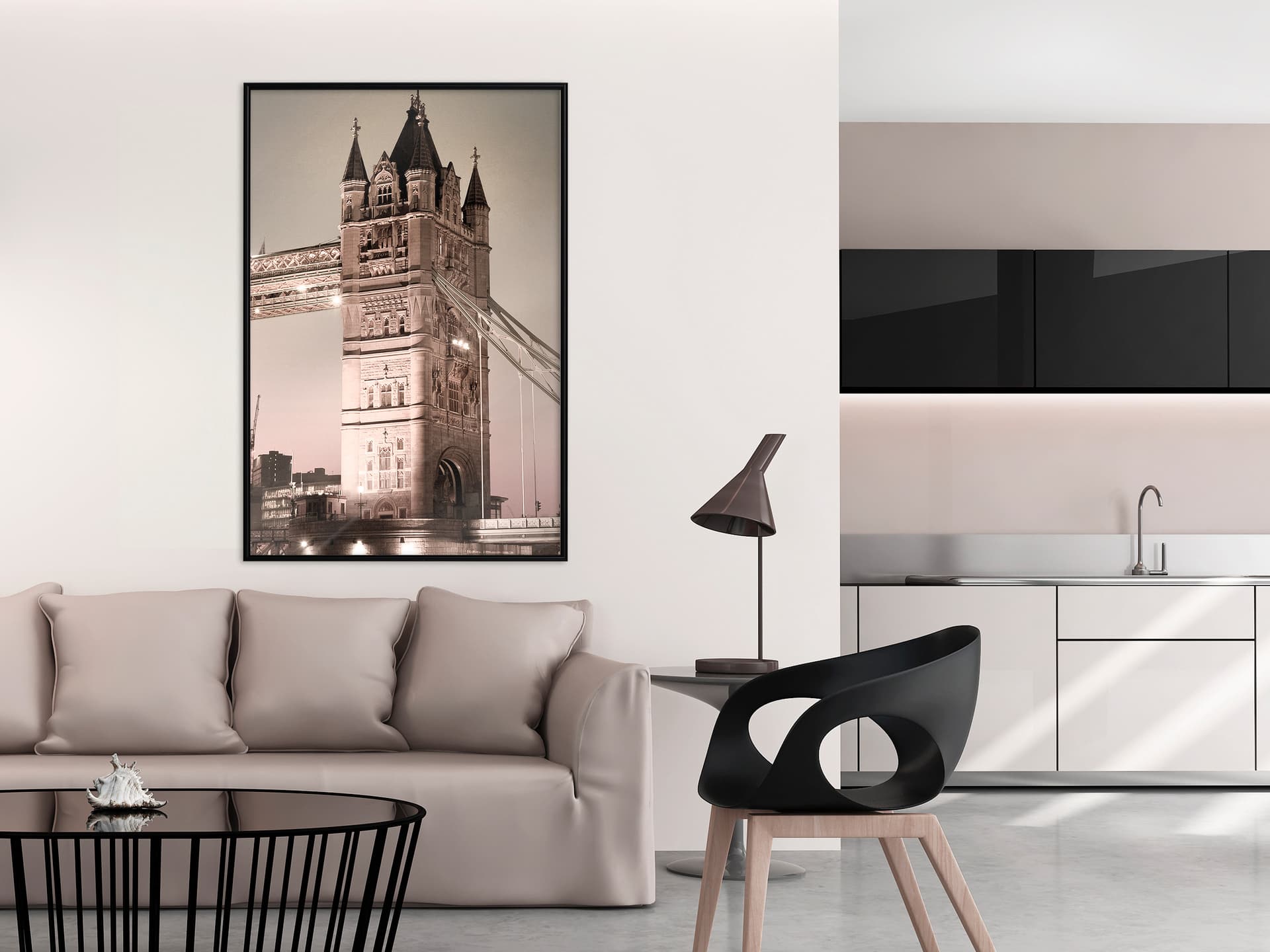 

Plakat - Symbol Londynu (rozmiar 30x45, wykończenie Rama czarna)