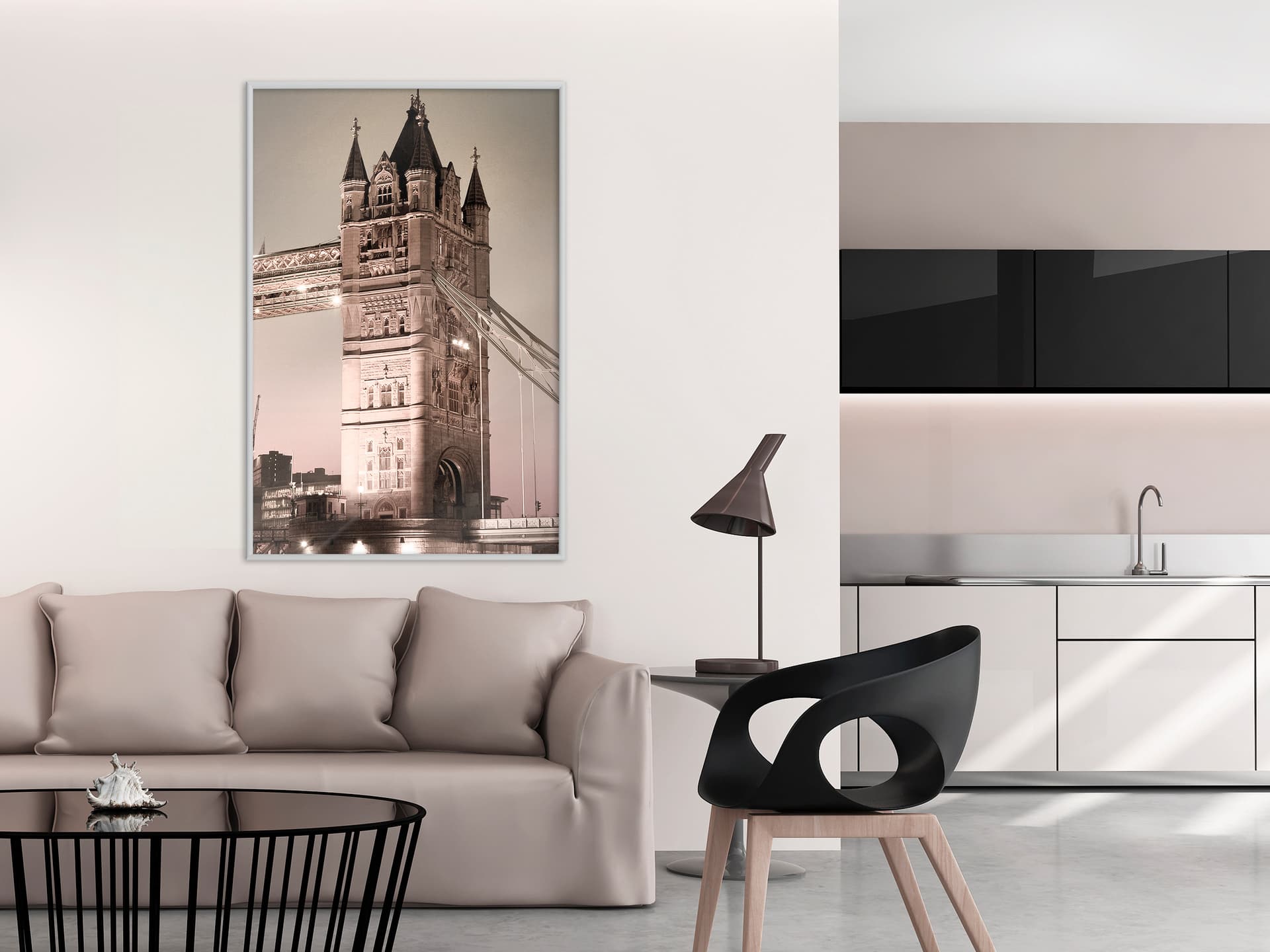 

Plakat - Symbol Londynu (rozmiar 20x30, wykończenie Rama biała)